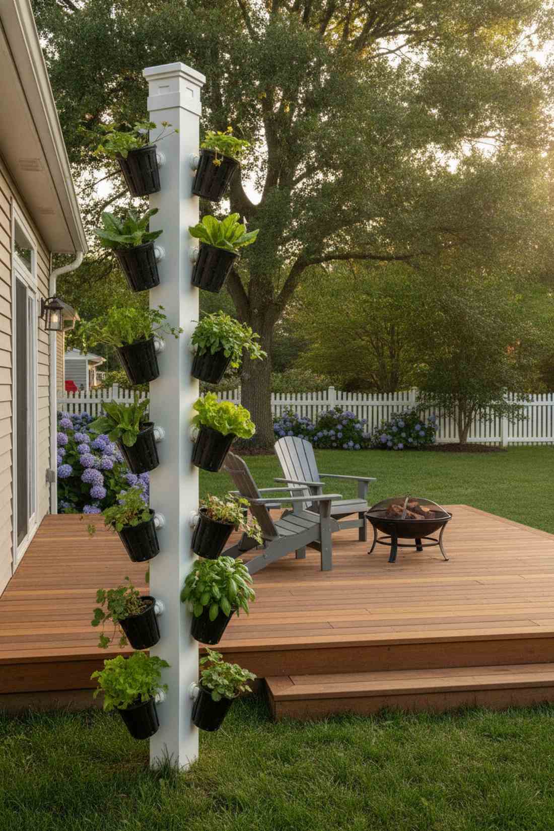 wooden a frame tower trellis