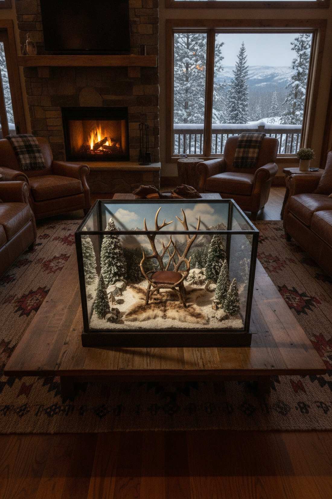 antler chair frame