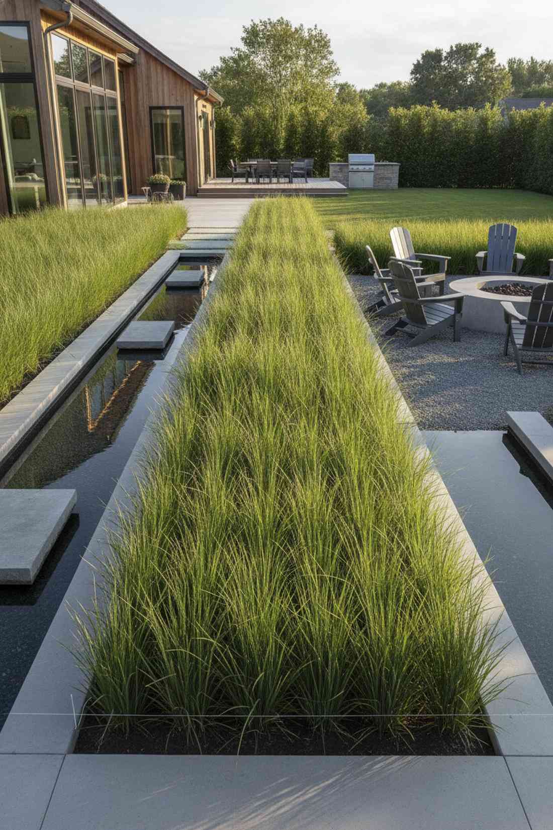 linear hedge division