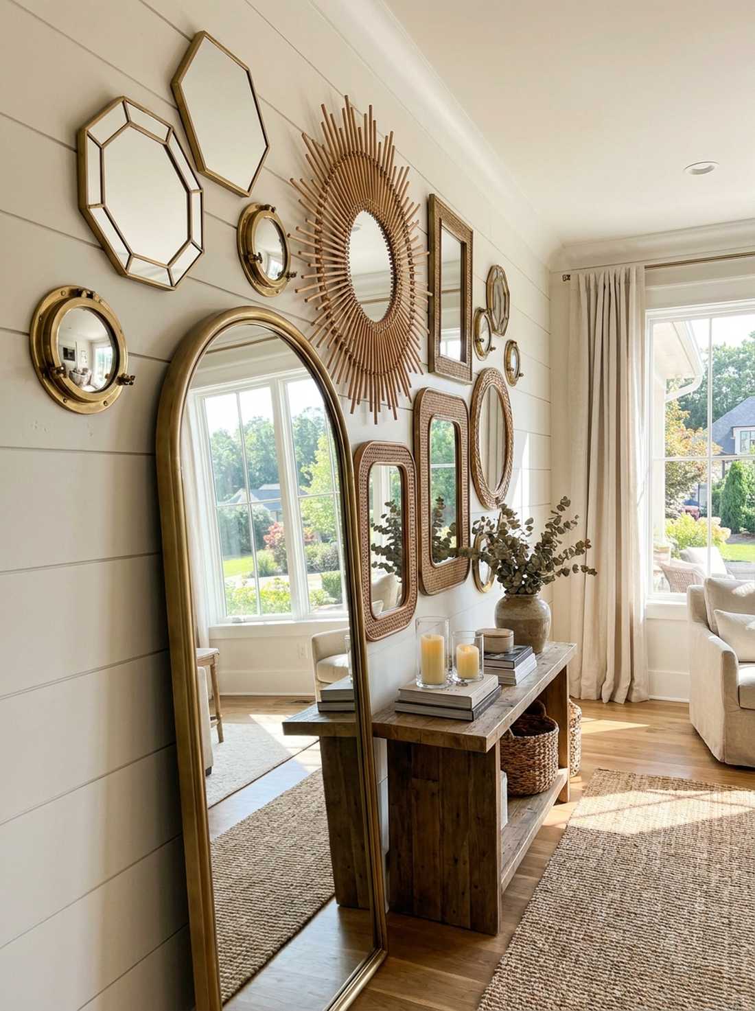 mirror layering techniques