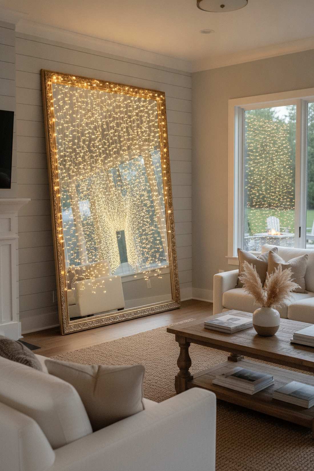 mirror reflection installations