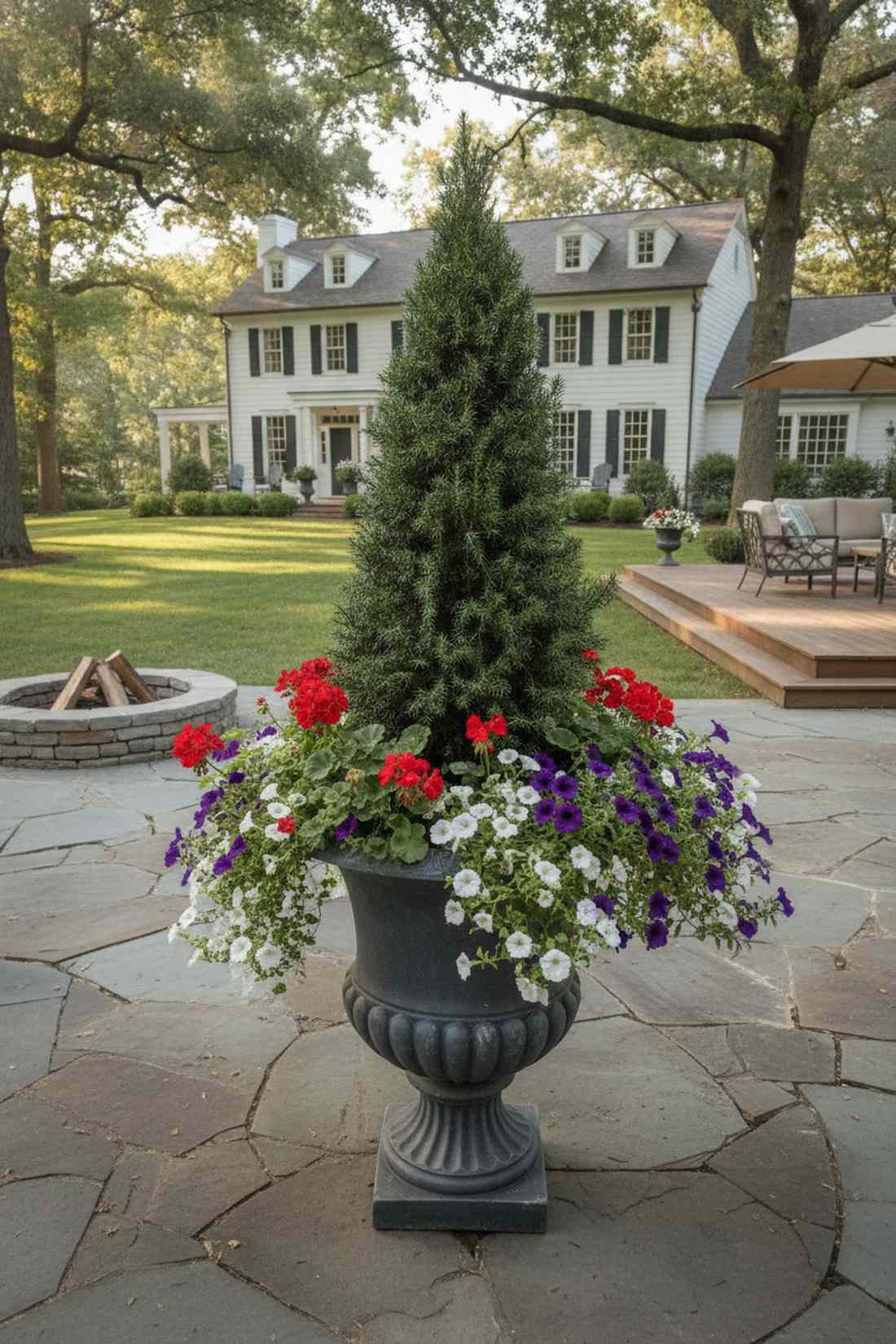 perennial container base layer