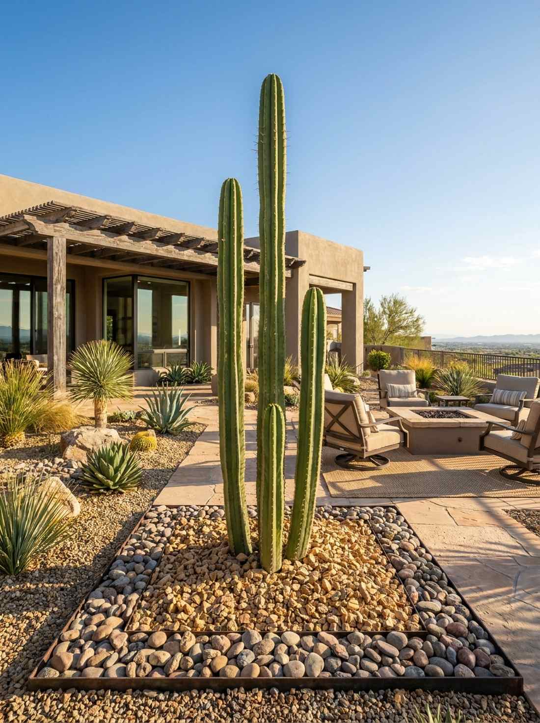 columnar cactus sentinels