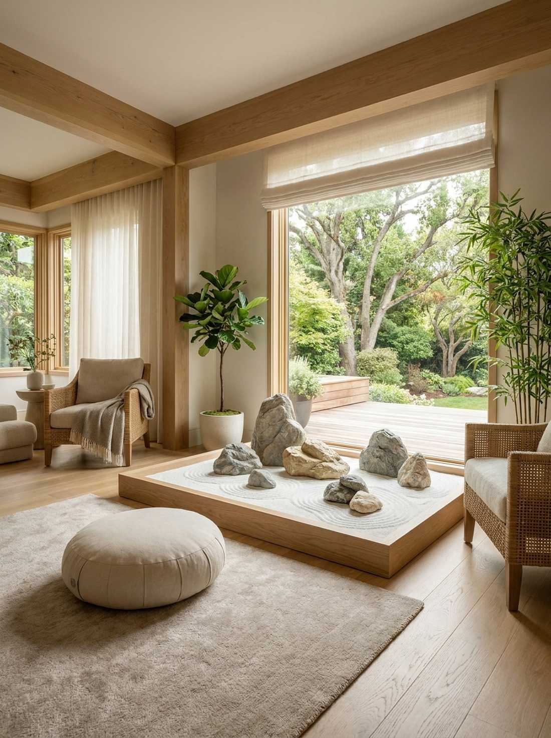 meditation alcove backdrop