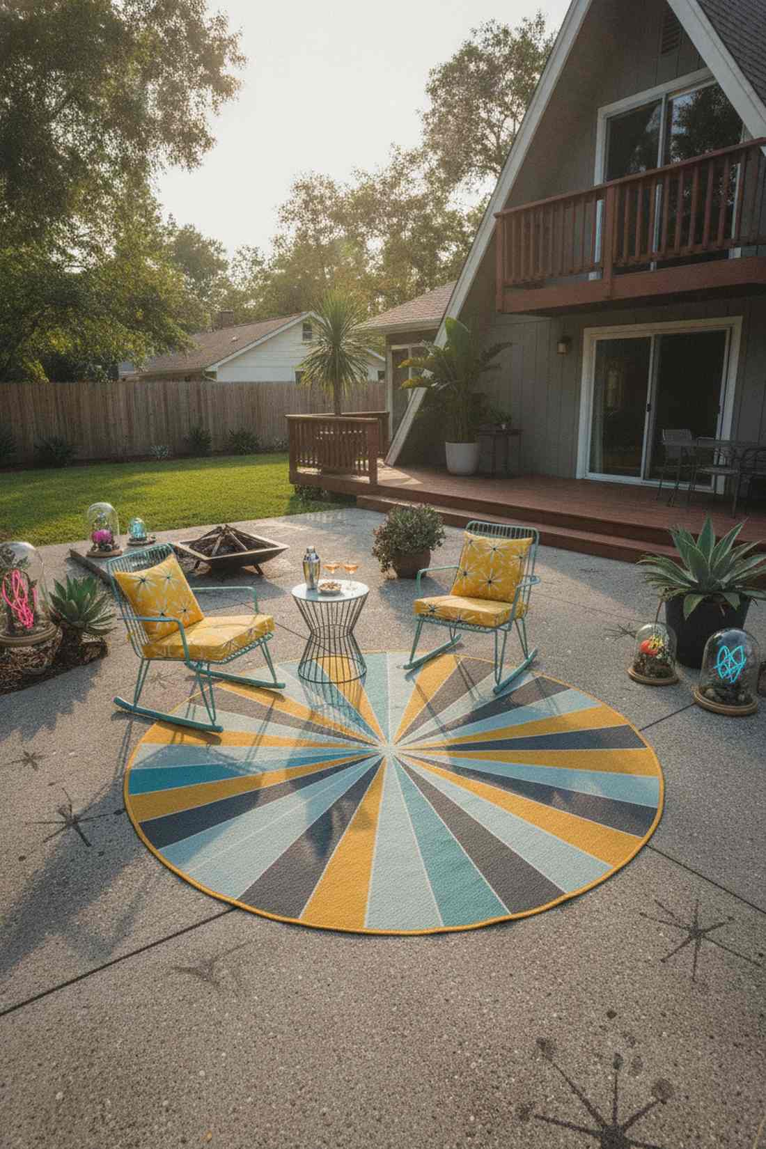 mid century modern atomic