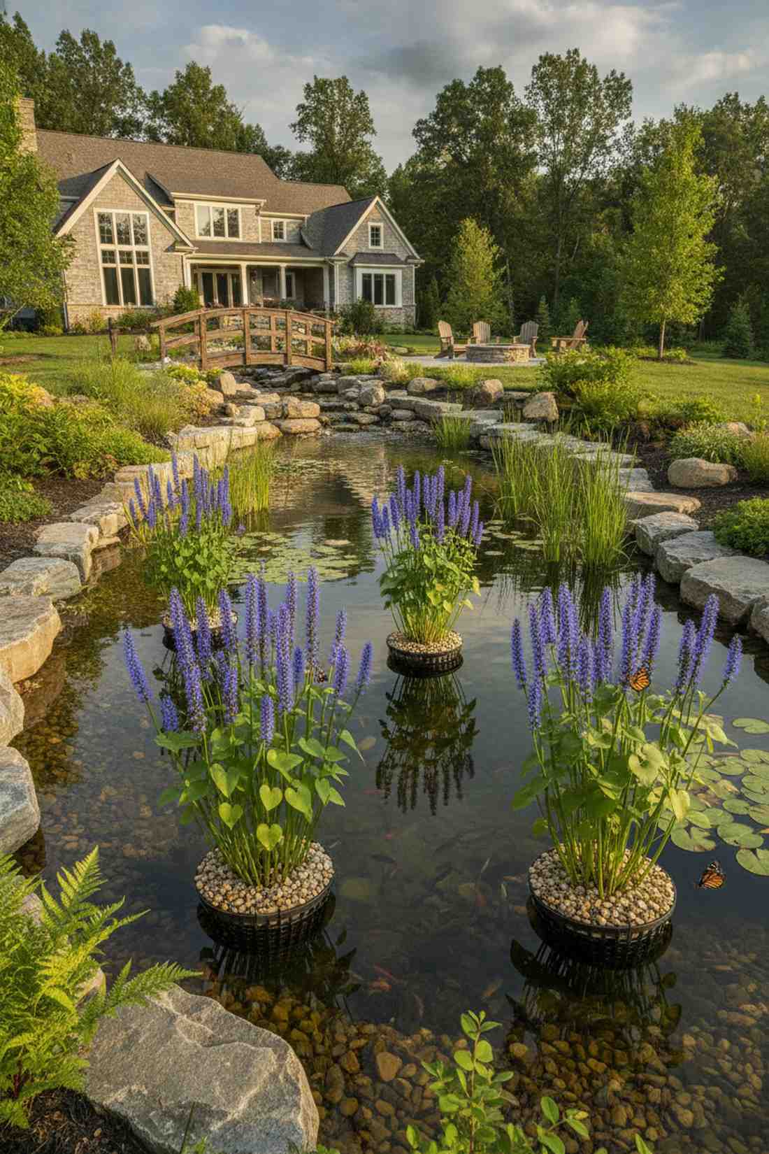pickerel weed blue spikes
