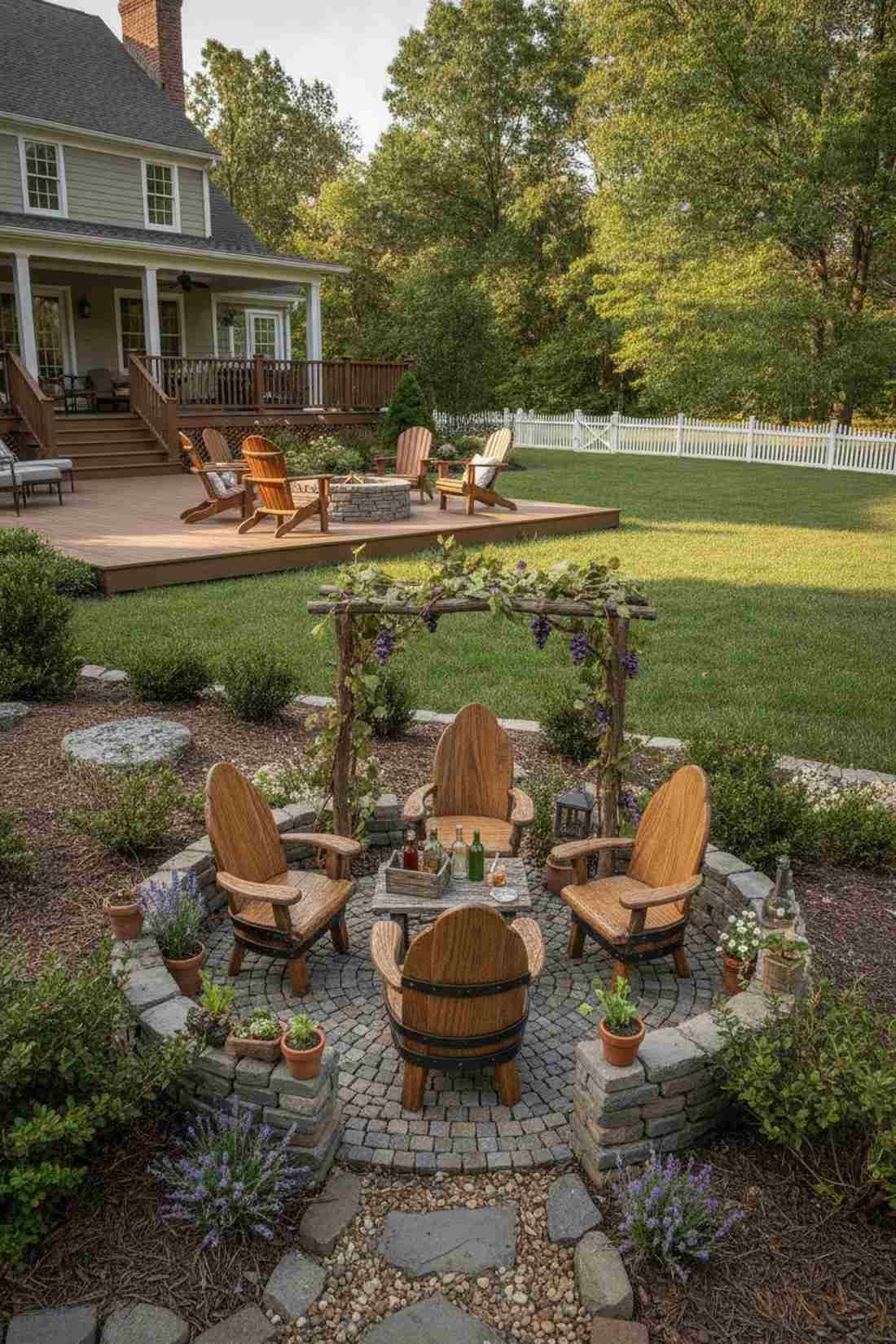 barrel stave chair