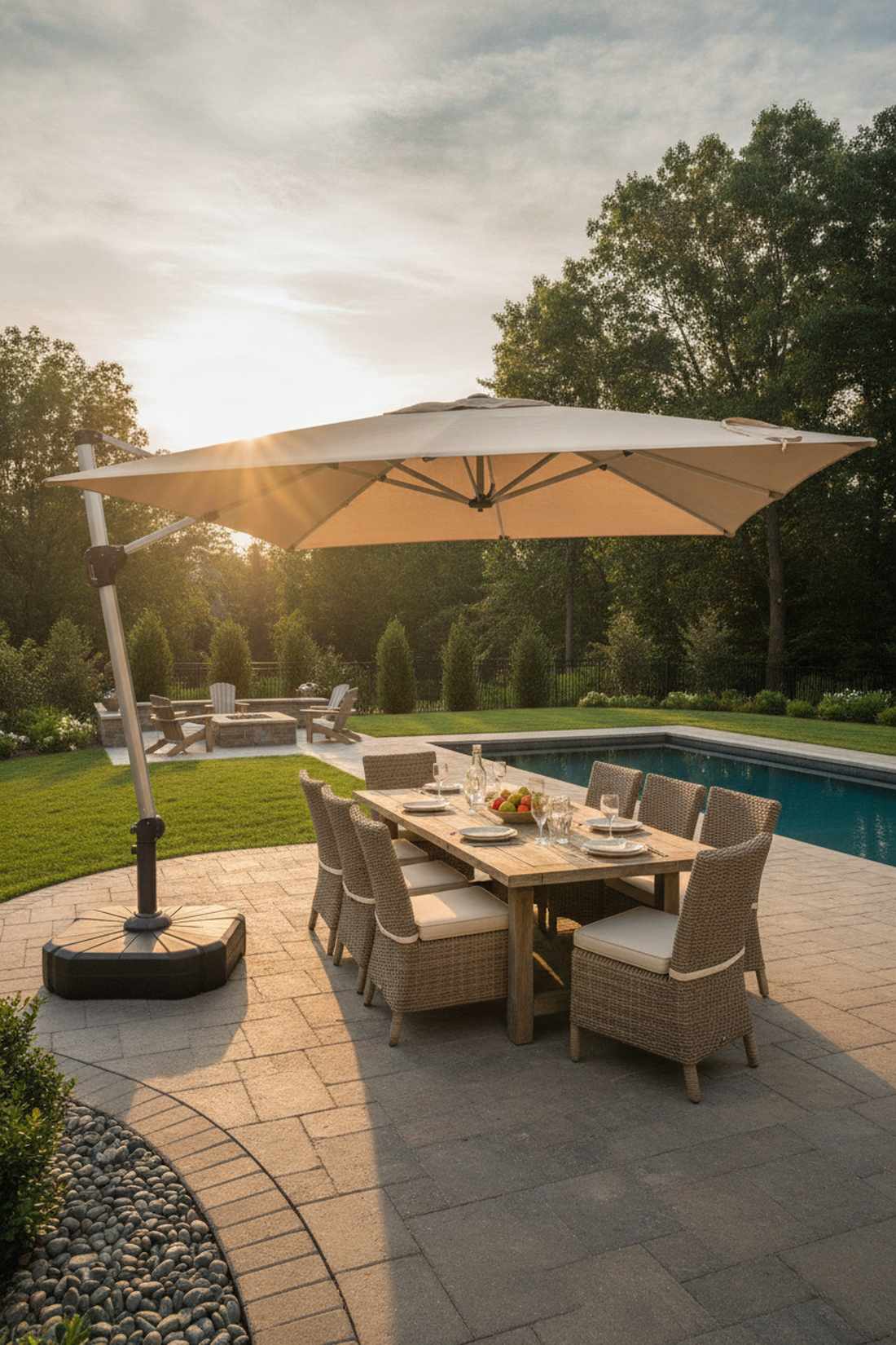 cantilever umbrella systems