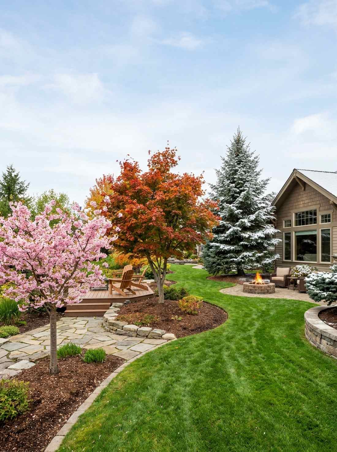 four season specimen garden