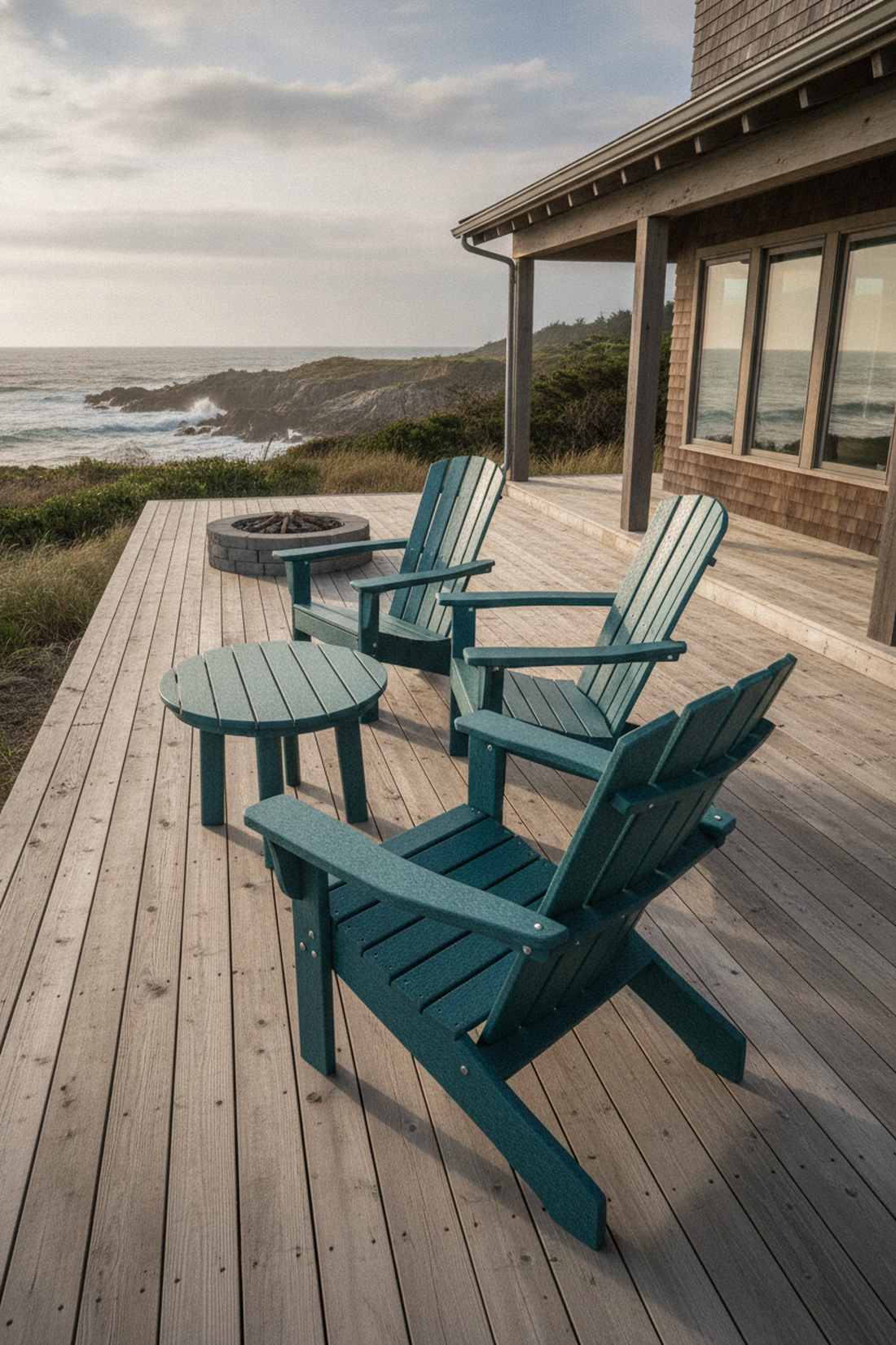 furniture from recycled ocean plastics