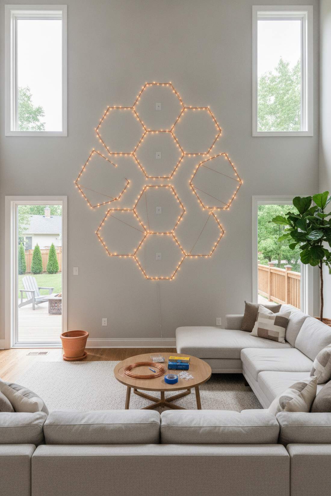 geometric wall pattern designs