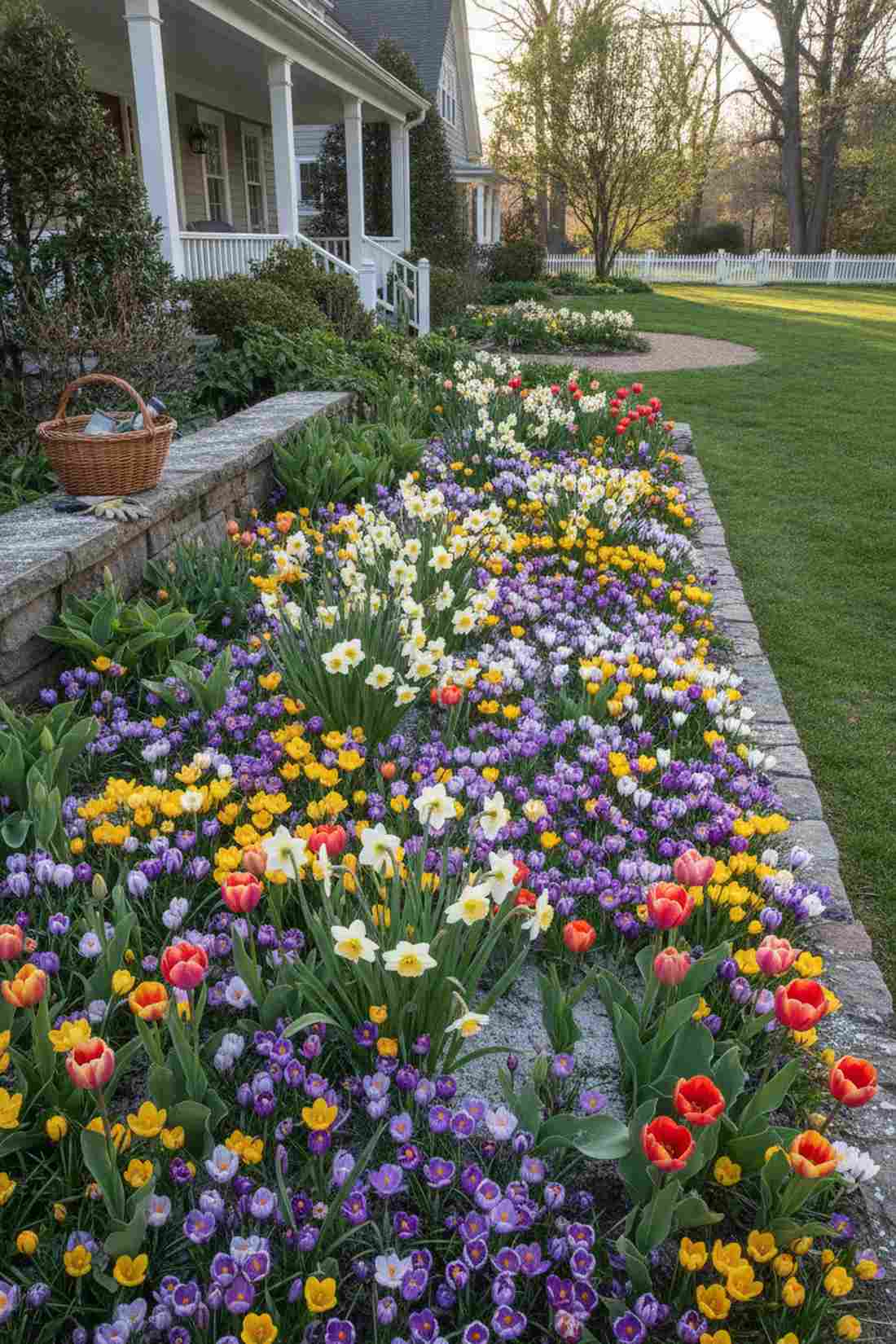 spring bulb layering