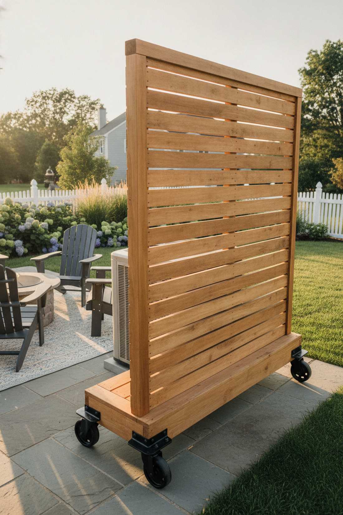 freestanding privacy screen