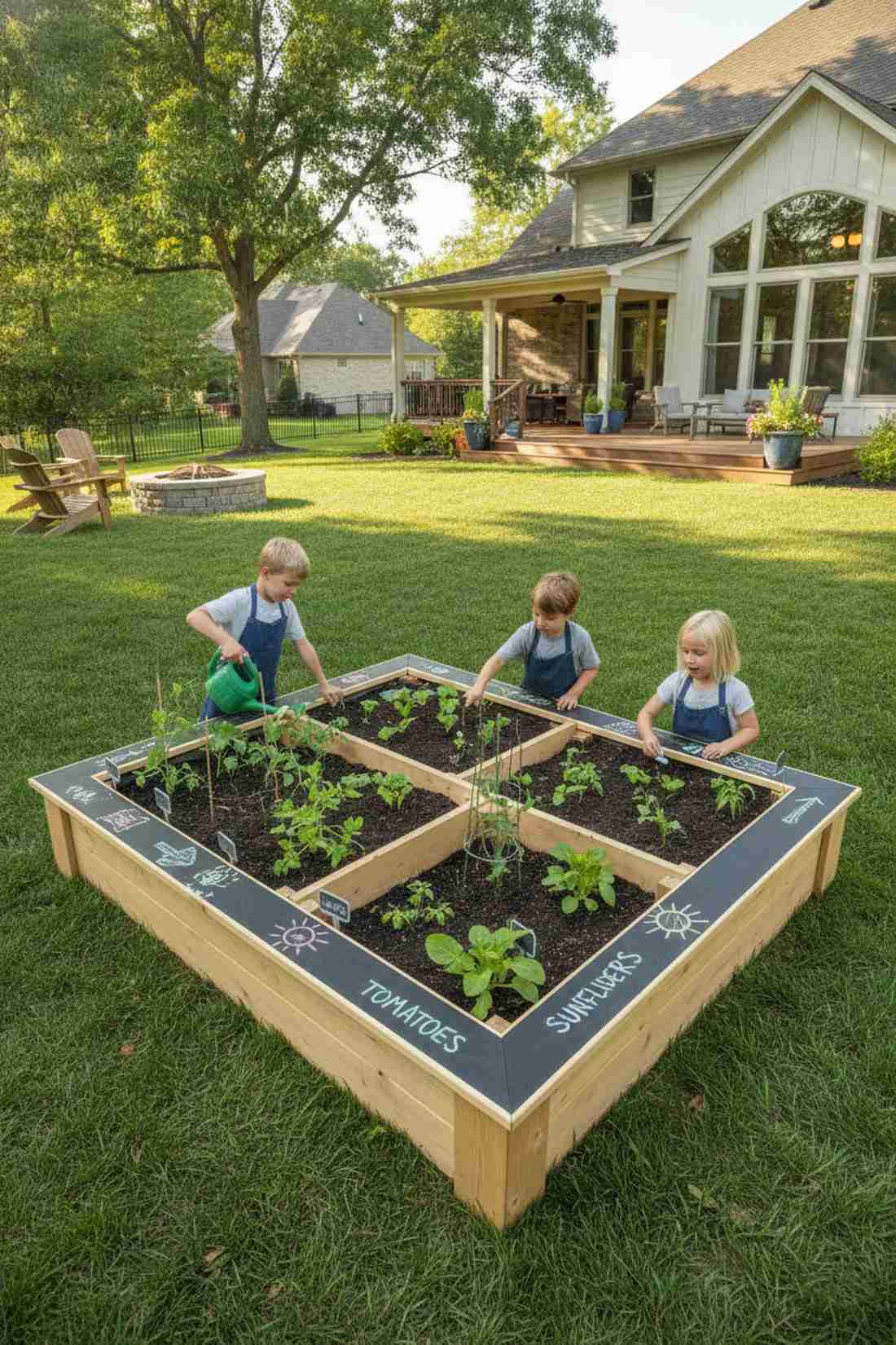 outdoor classroom bed
