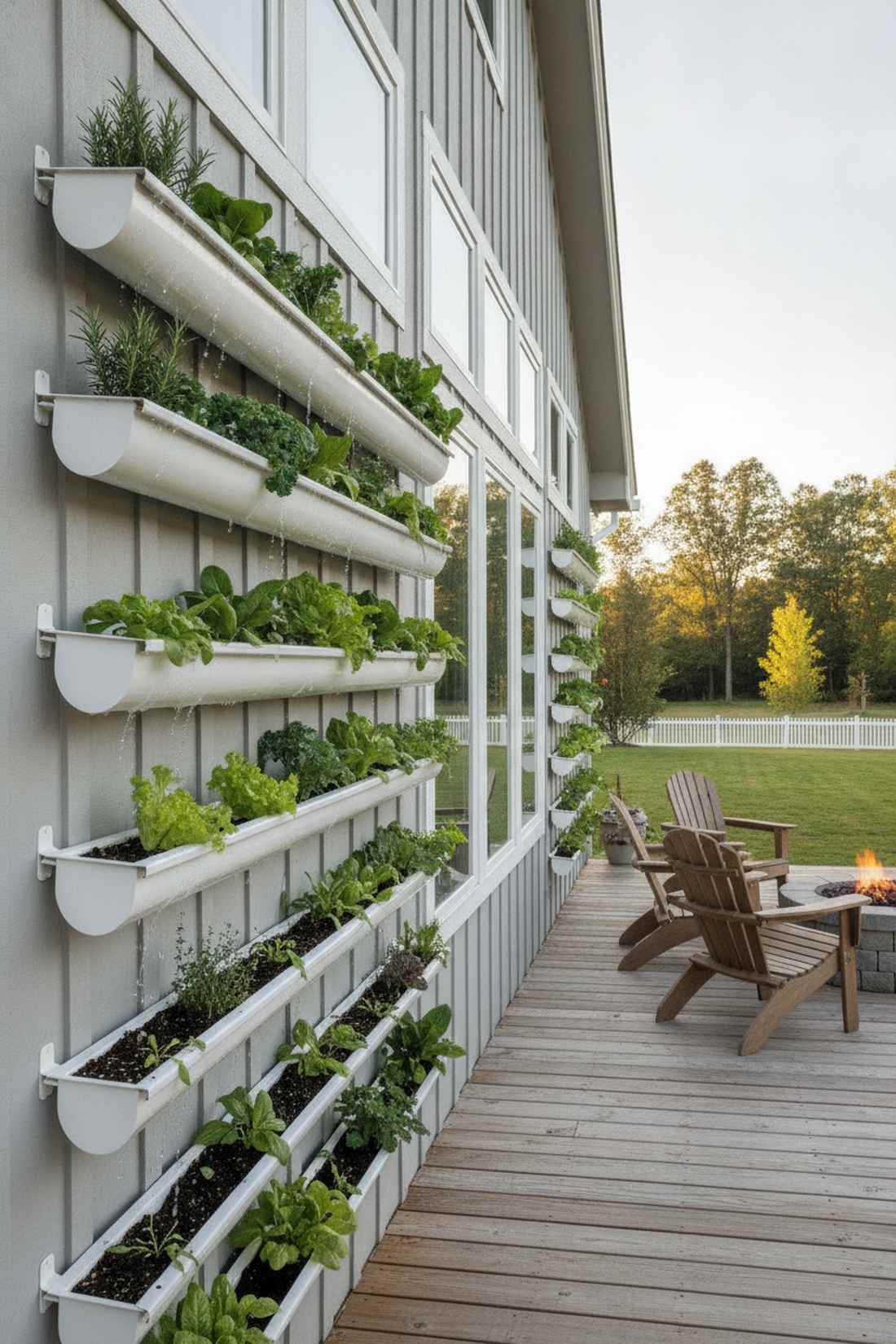 rain gutter attachment