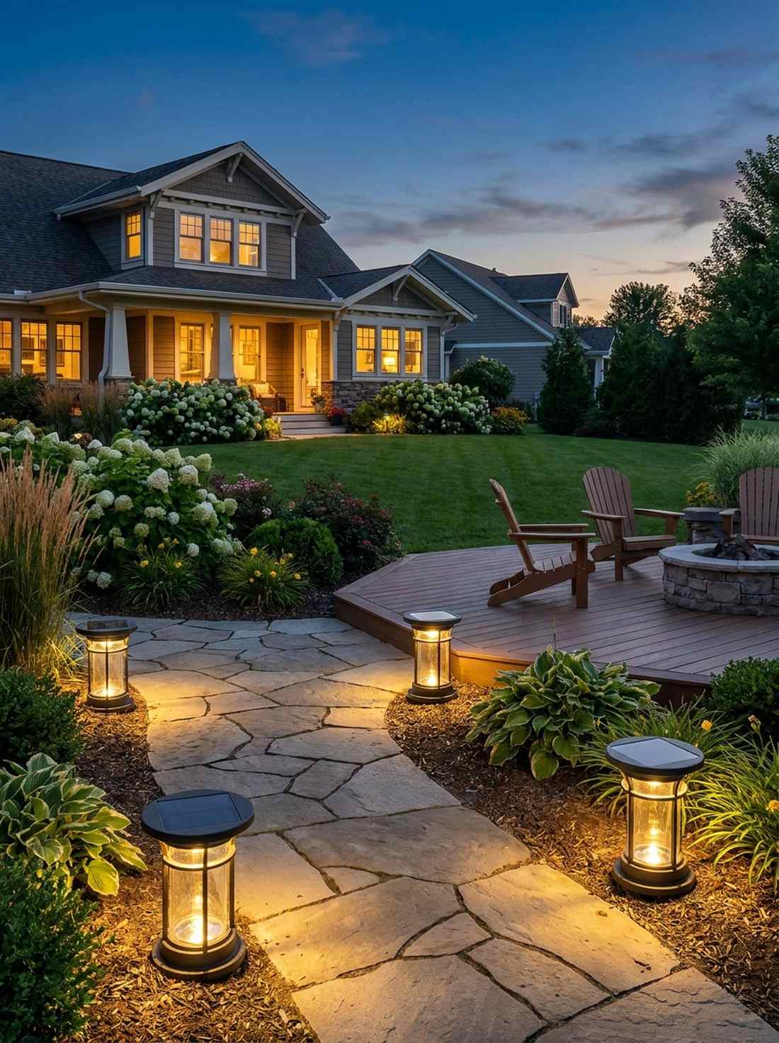 solar powered lighting networks