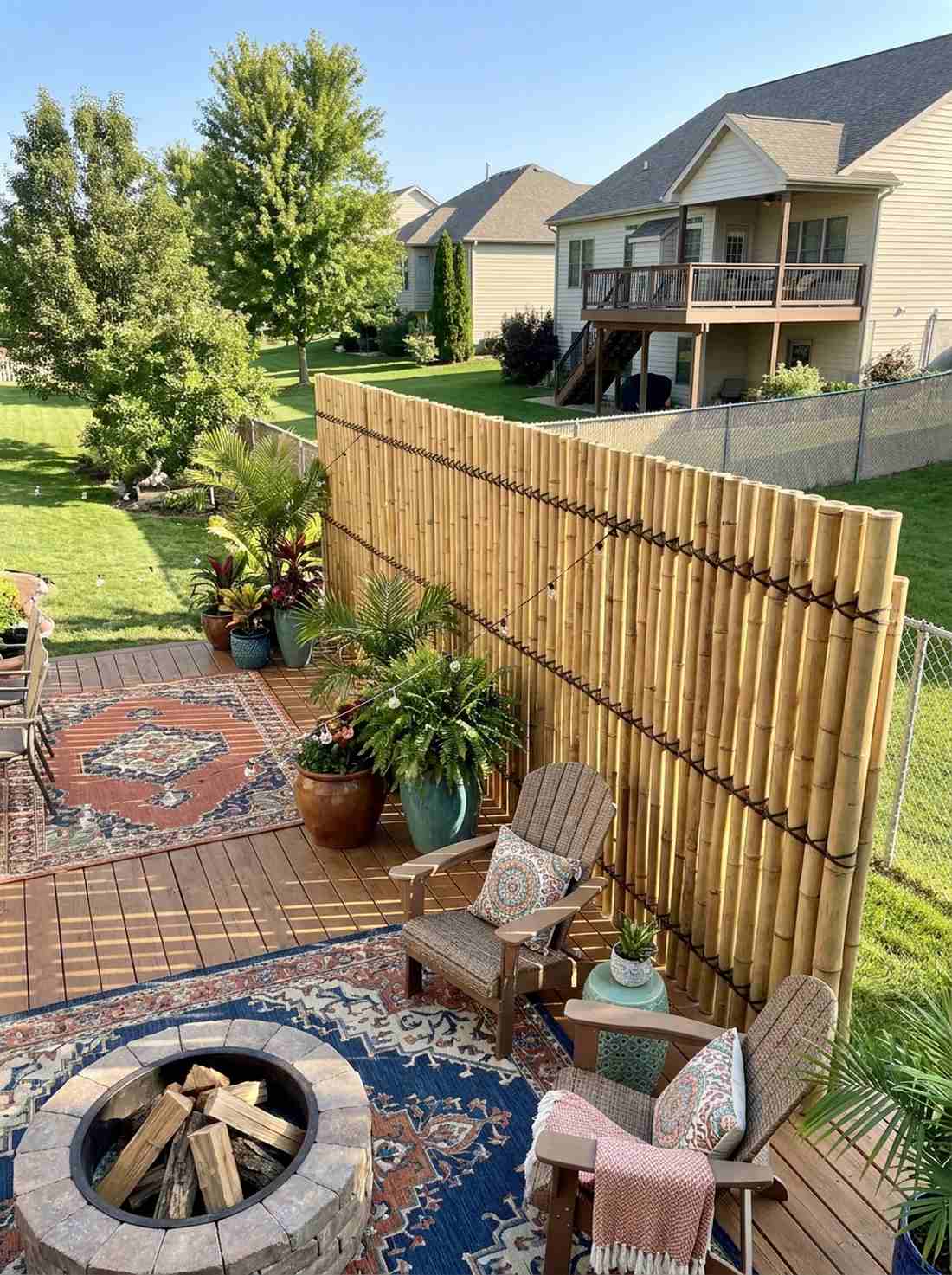 bamboo privacy screen
