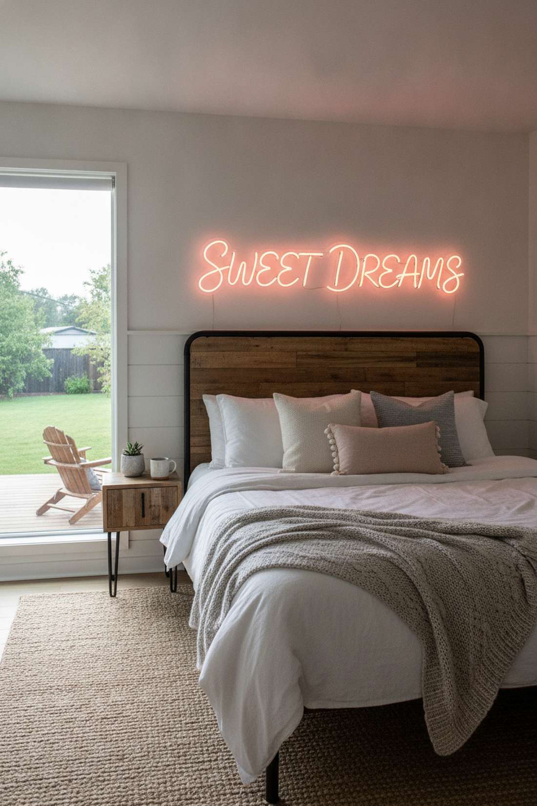 diy light up word signs