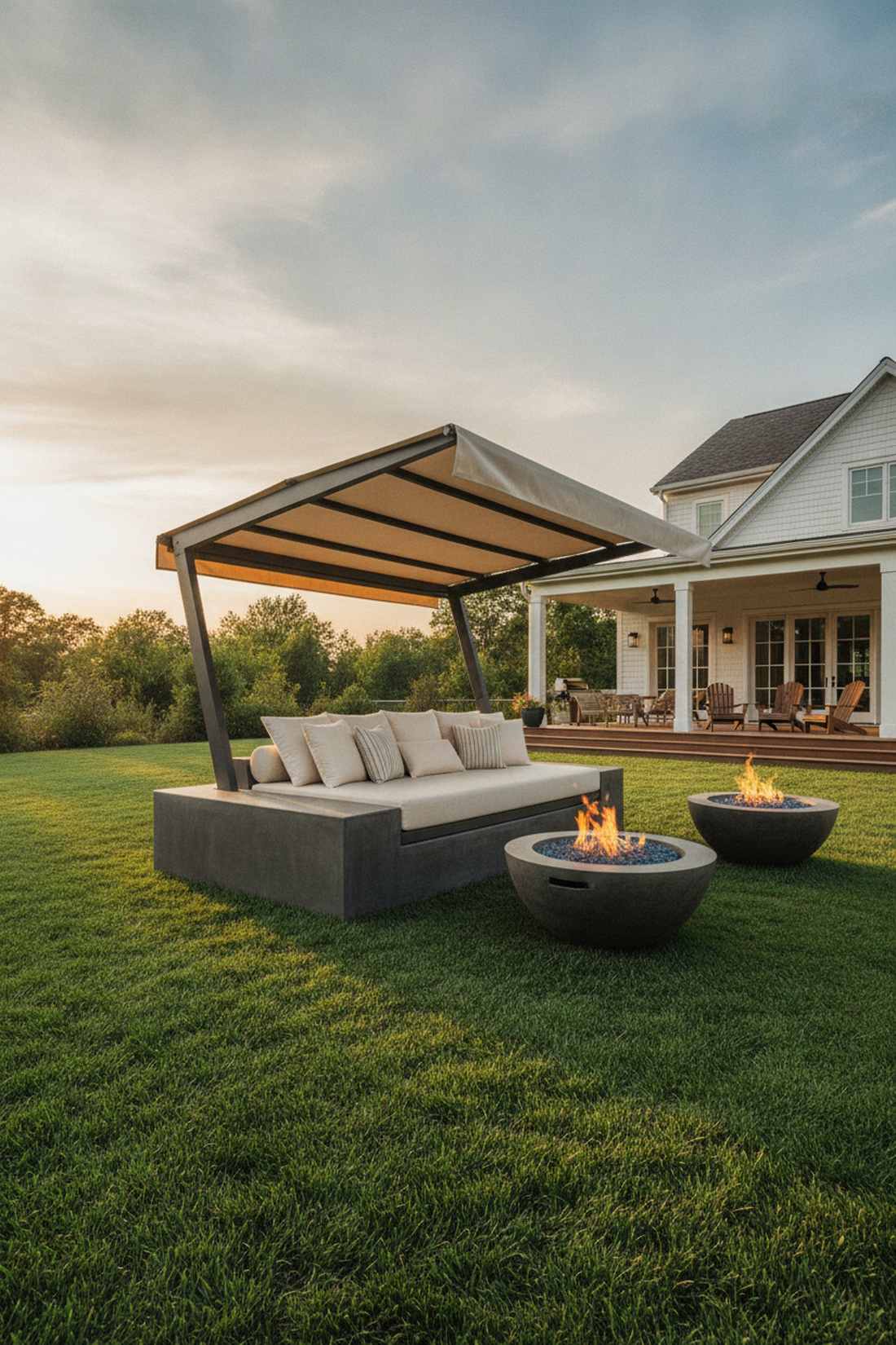 furniture integrated shade systems