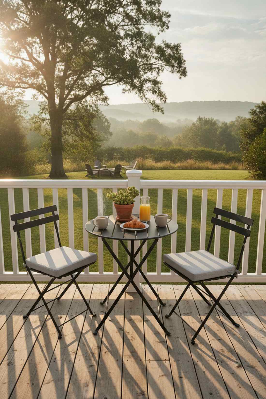 sunrise breakfast spot with east orientation