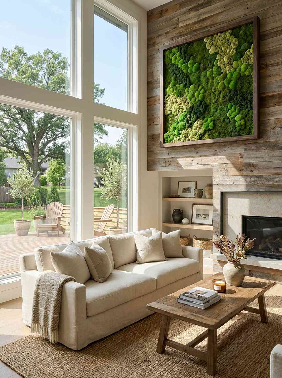 vertical wall garden