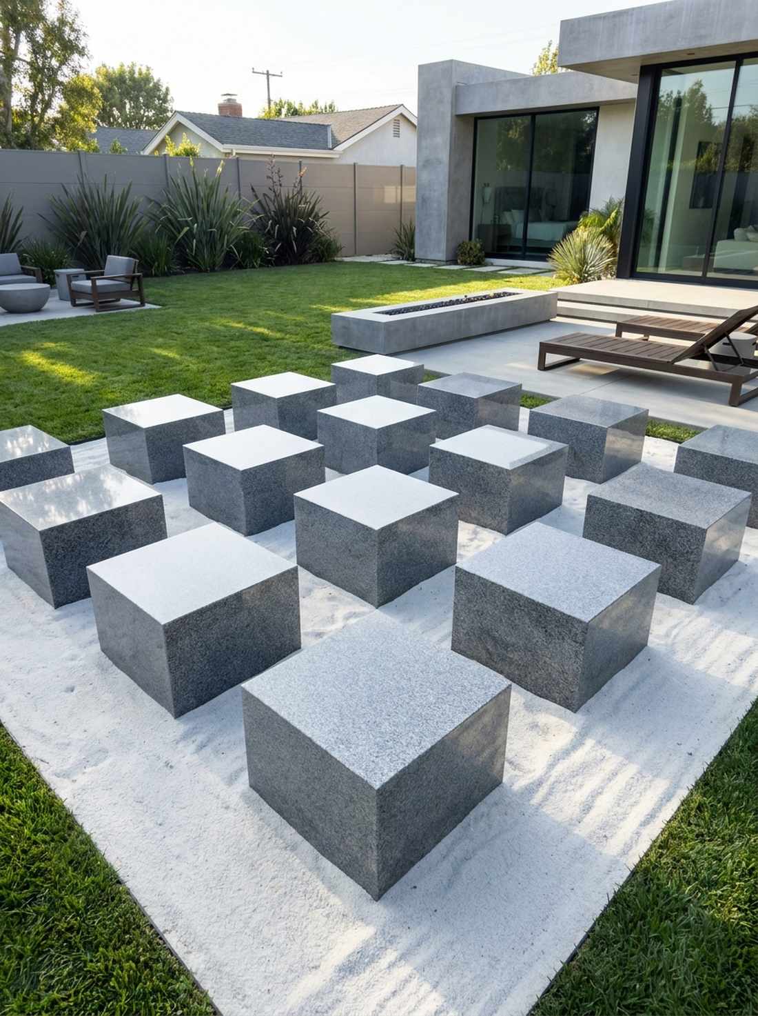 geometric stone cutting