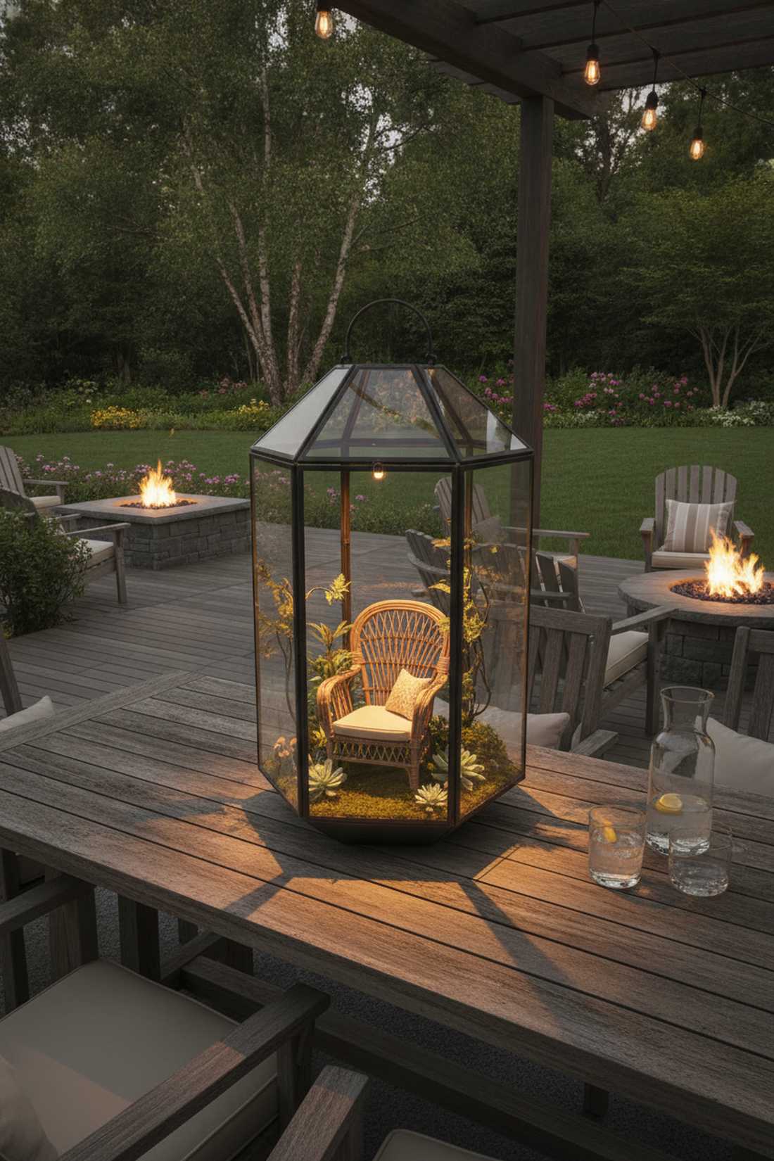 lantern enclosed chair