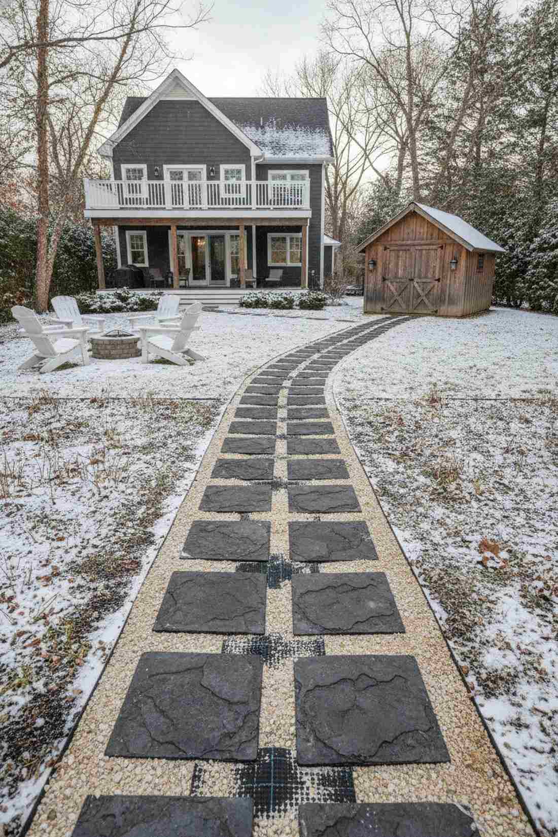 seasonal removable pathway