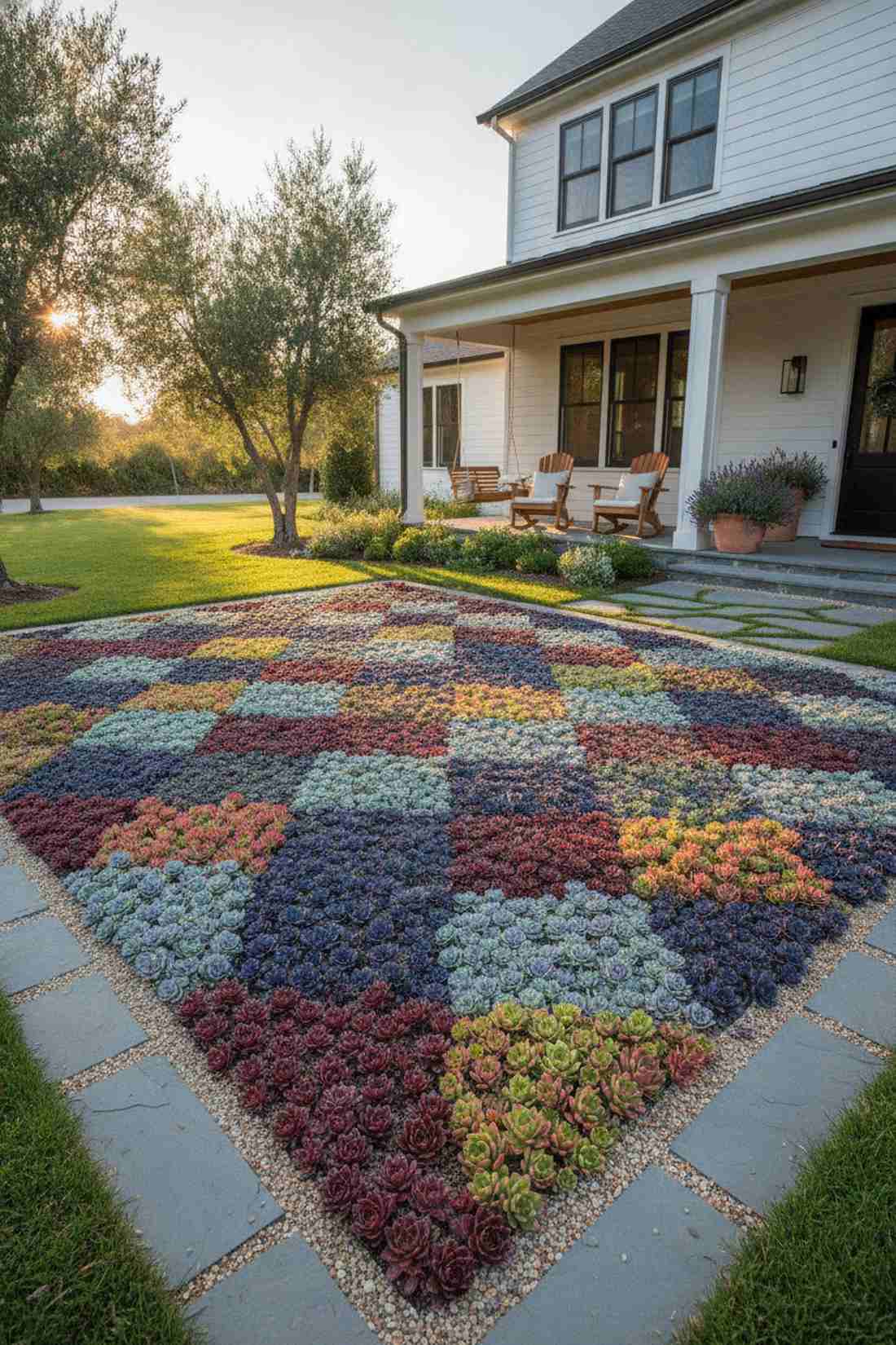 succulent tapestry garden