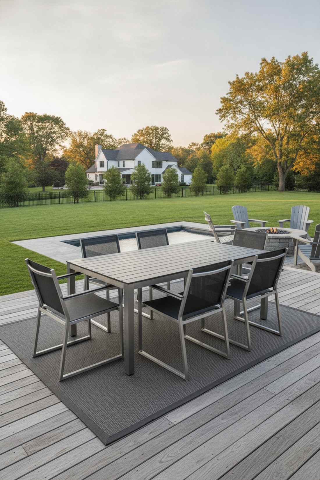 textilene mesh dining collection