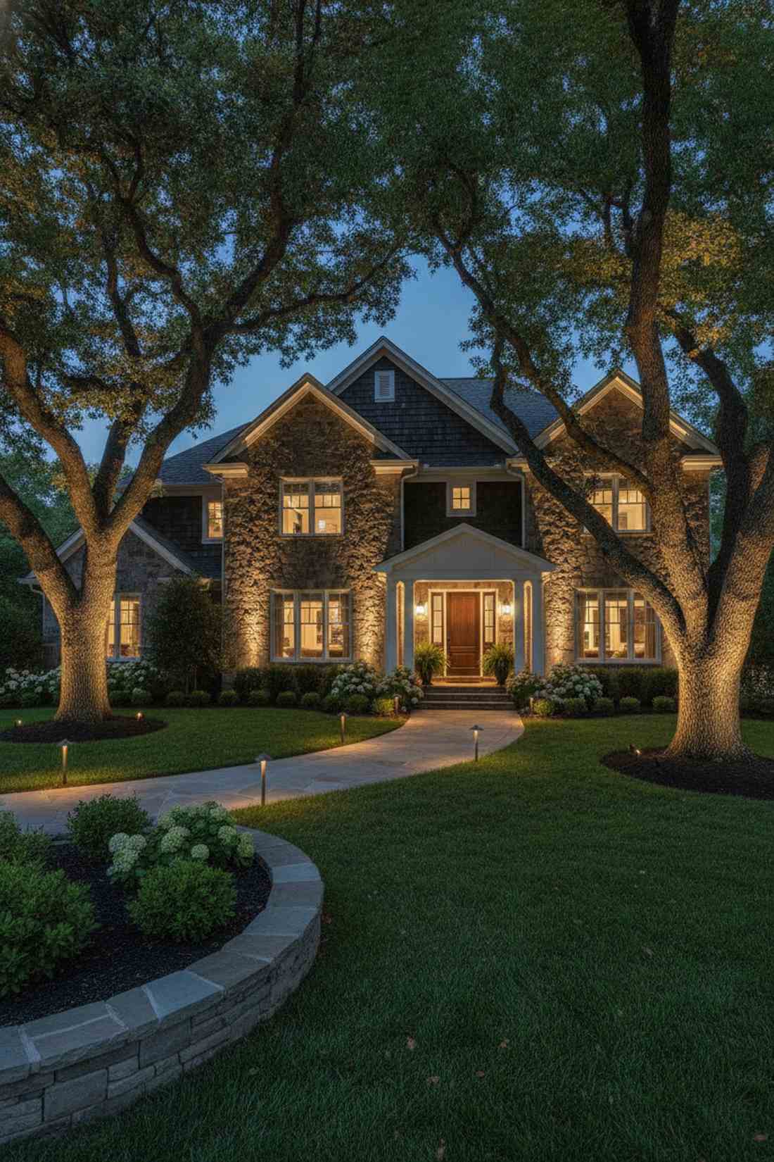 automated exterior lighting
