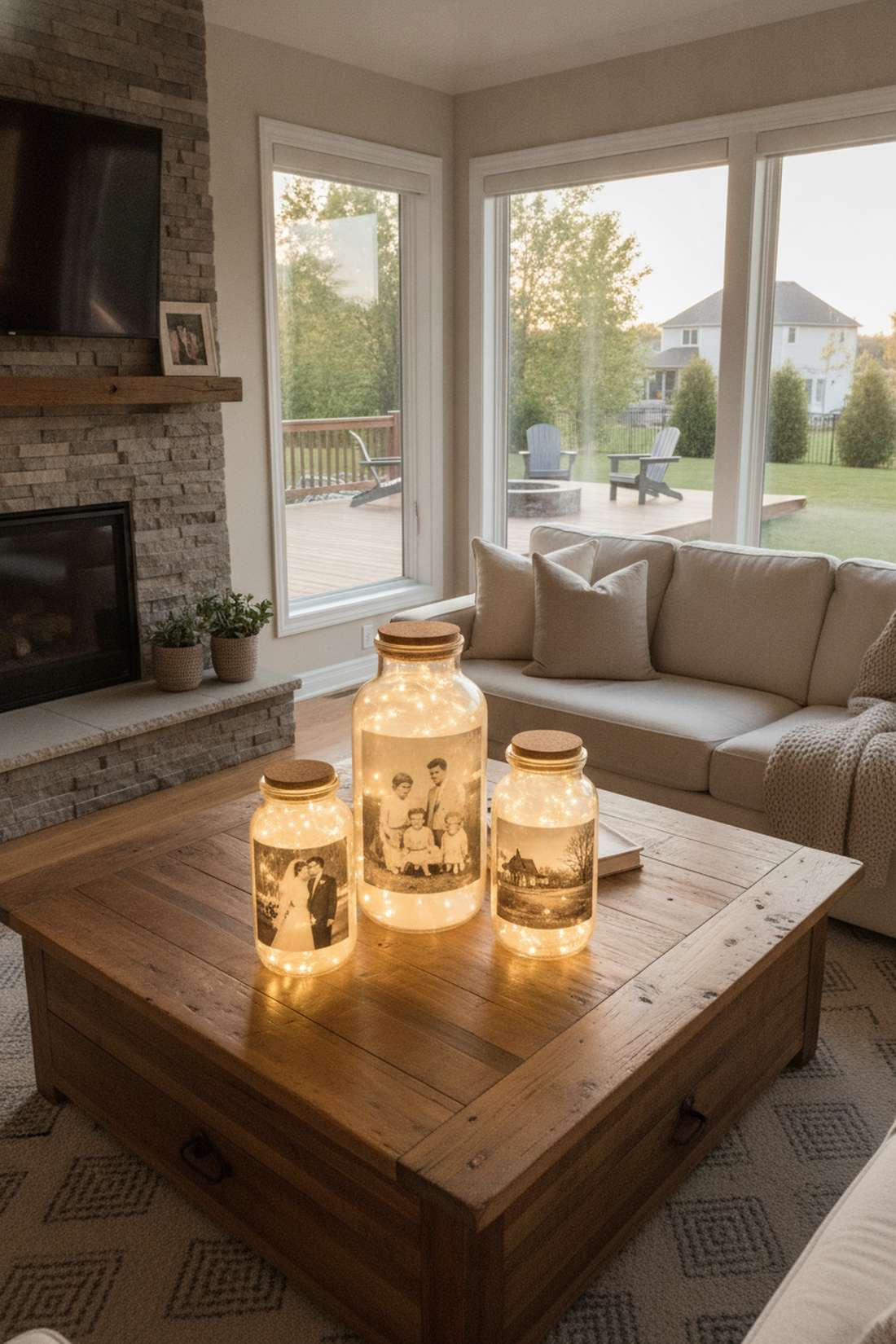 photo transfer memory jars