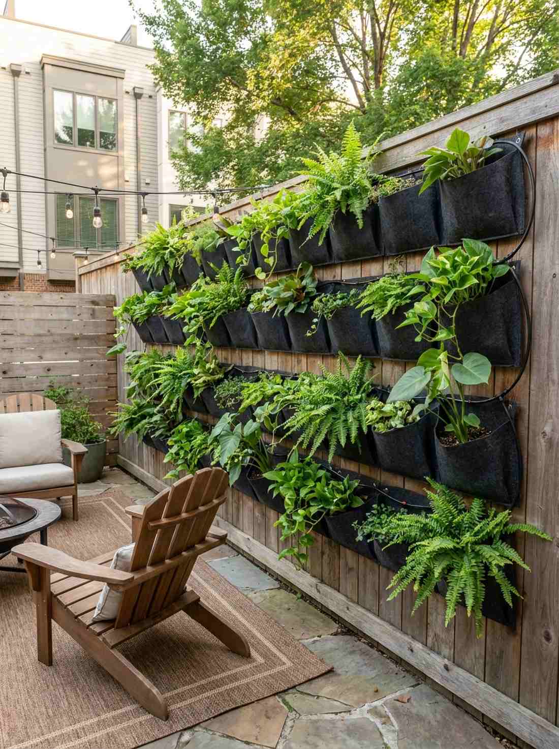 vertical wall planters