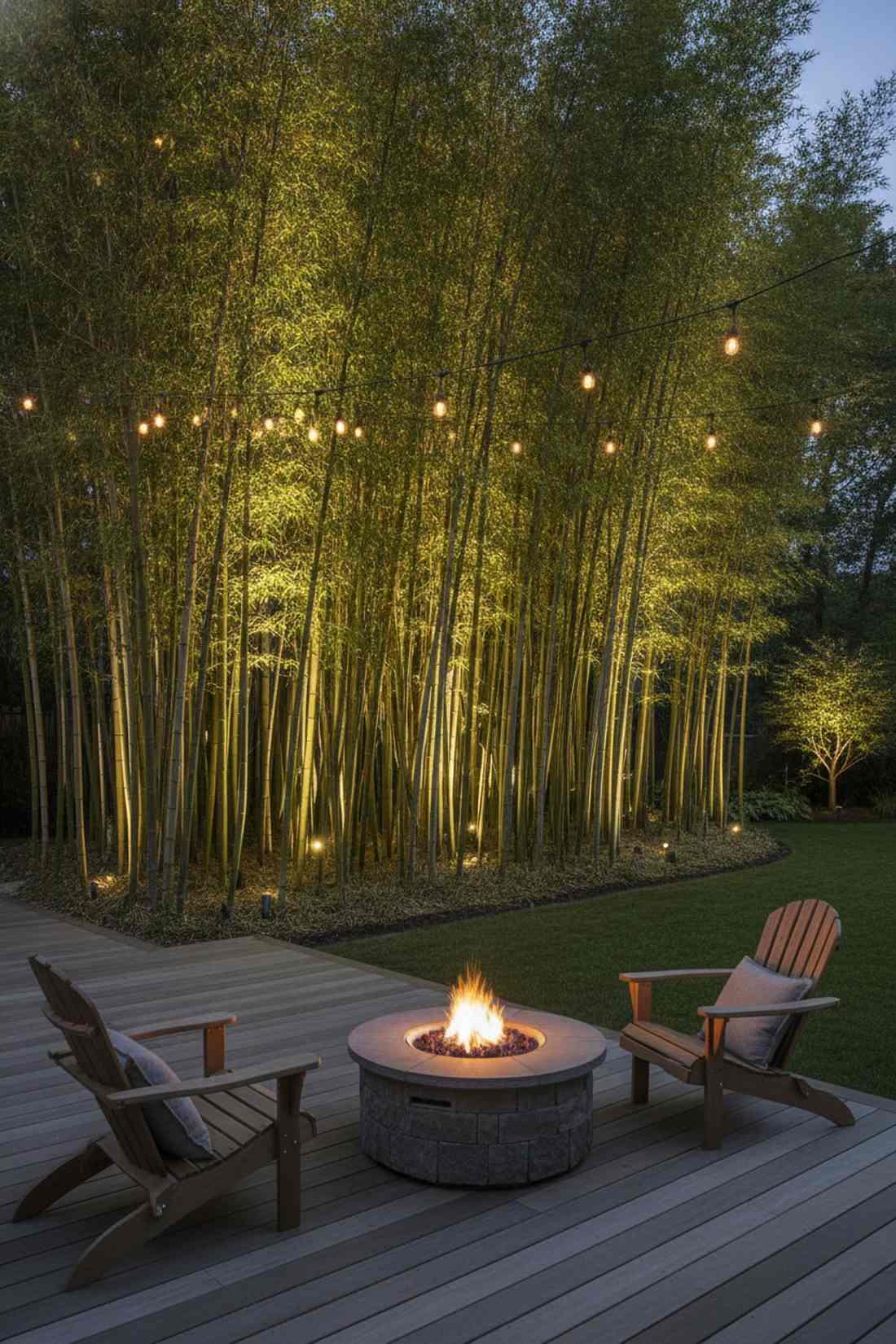bamboo grove internal lighting