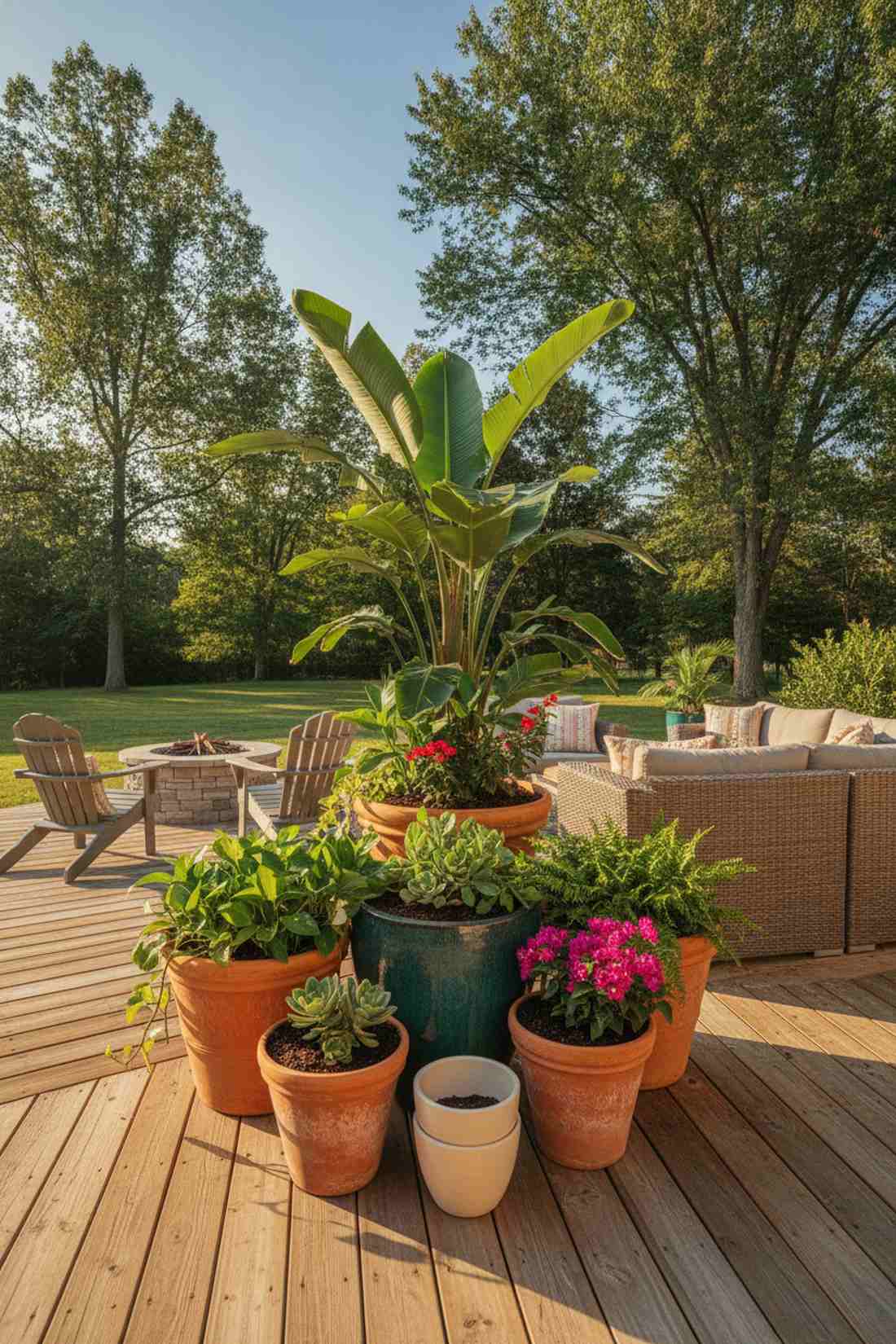 decorative pot groupings