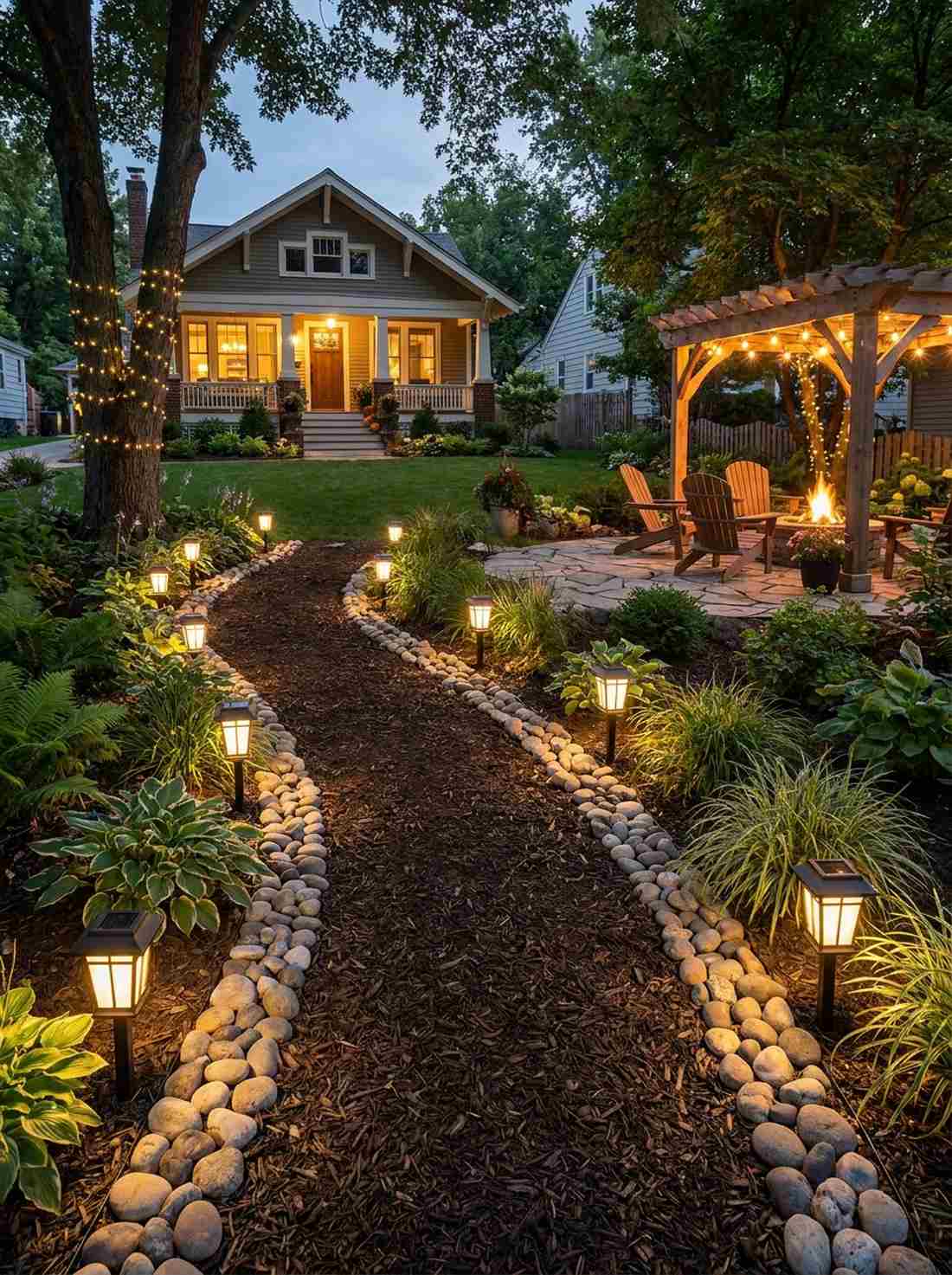 pathway lighting and definition