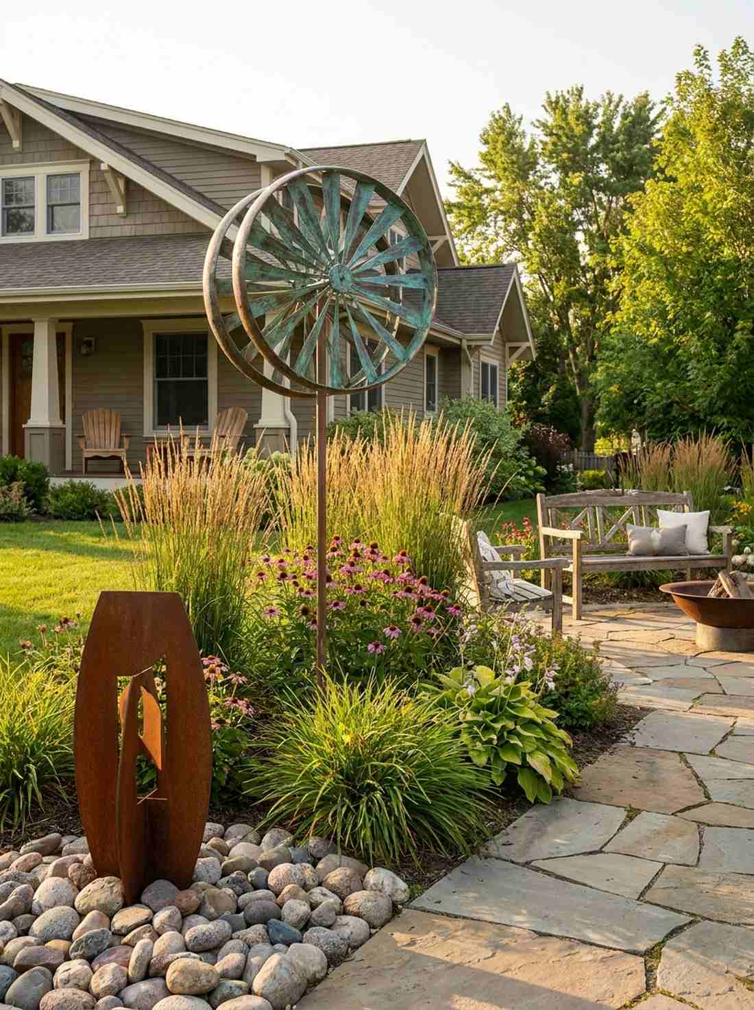 outdoor art and sculpture