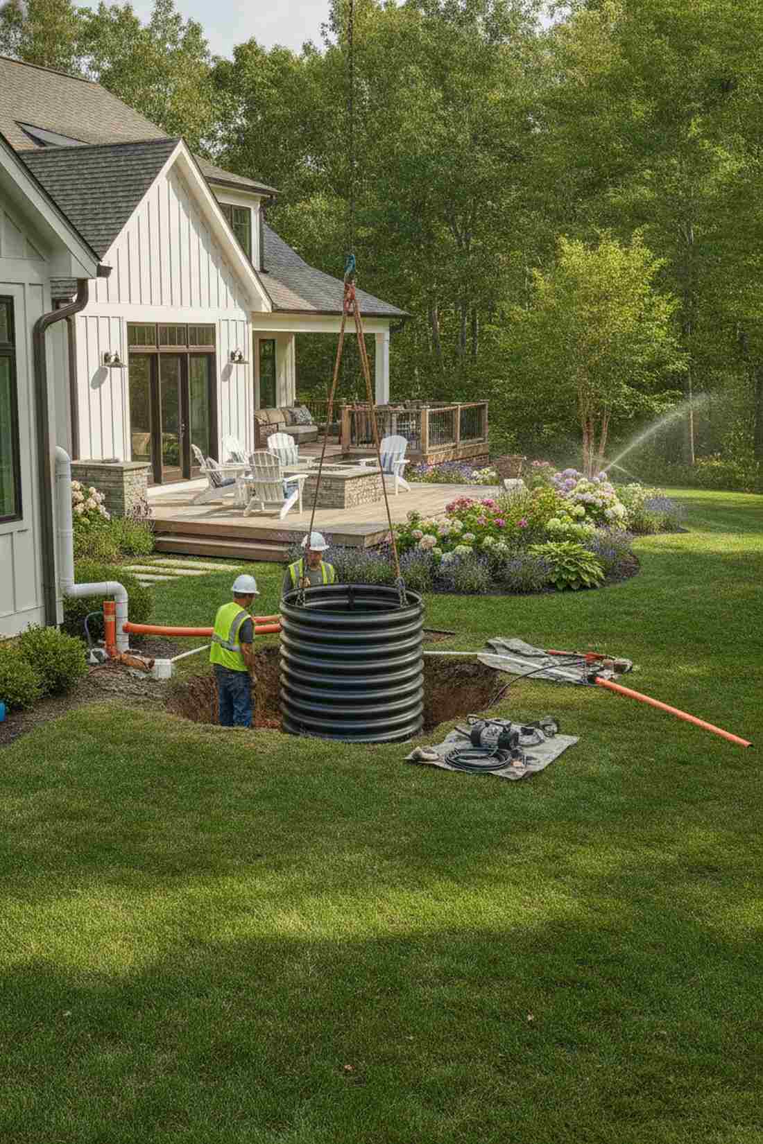rainwater harvesting cisterns