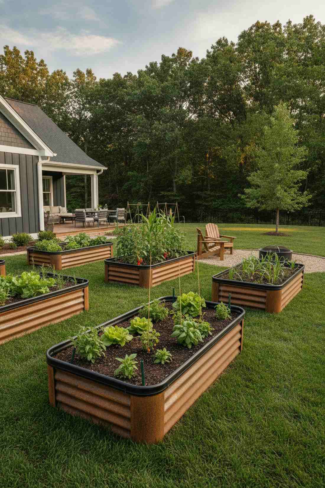 steel raised beds