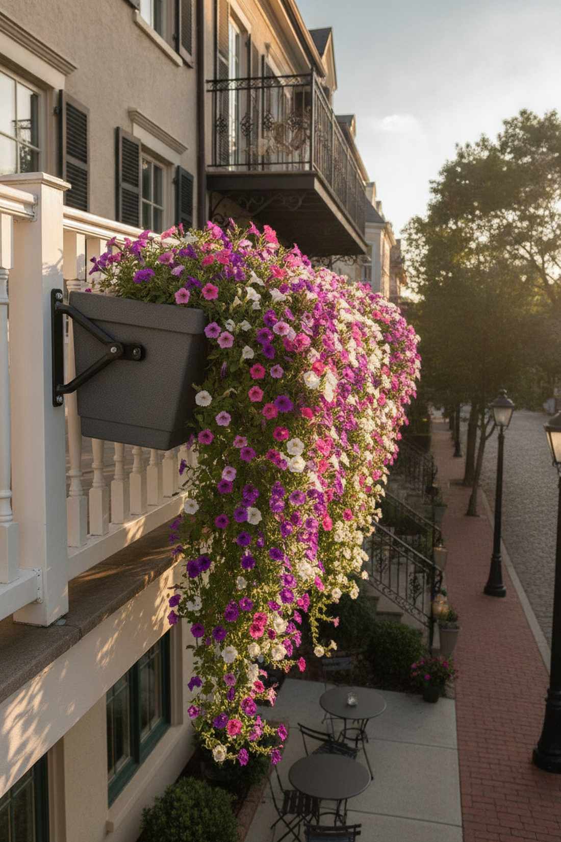 window box style planters