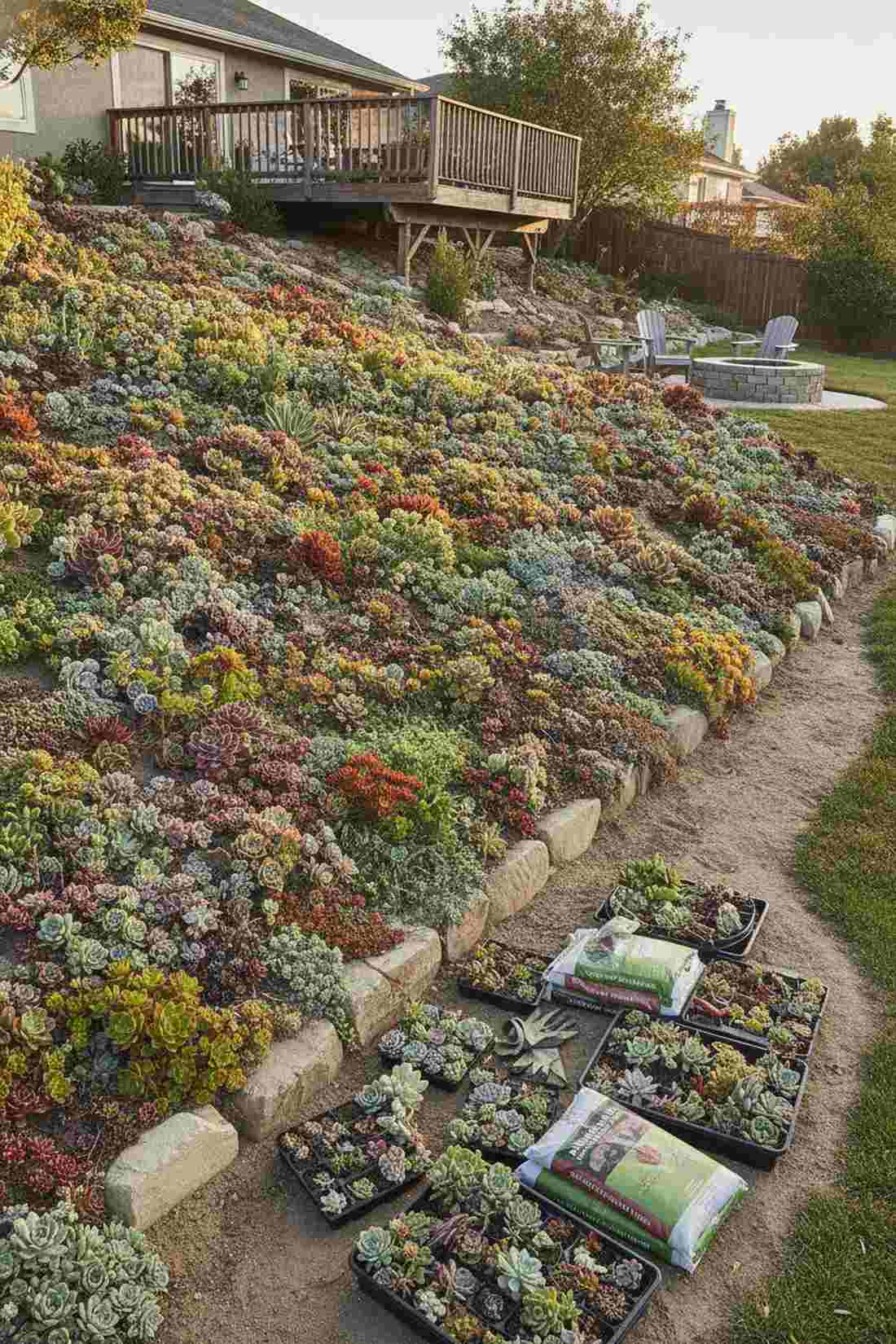 succulent tapestry