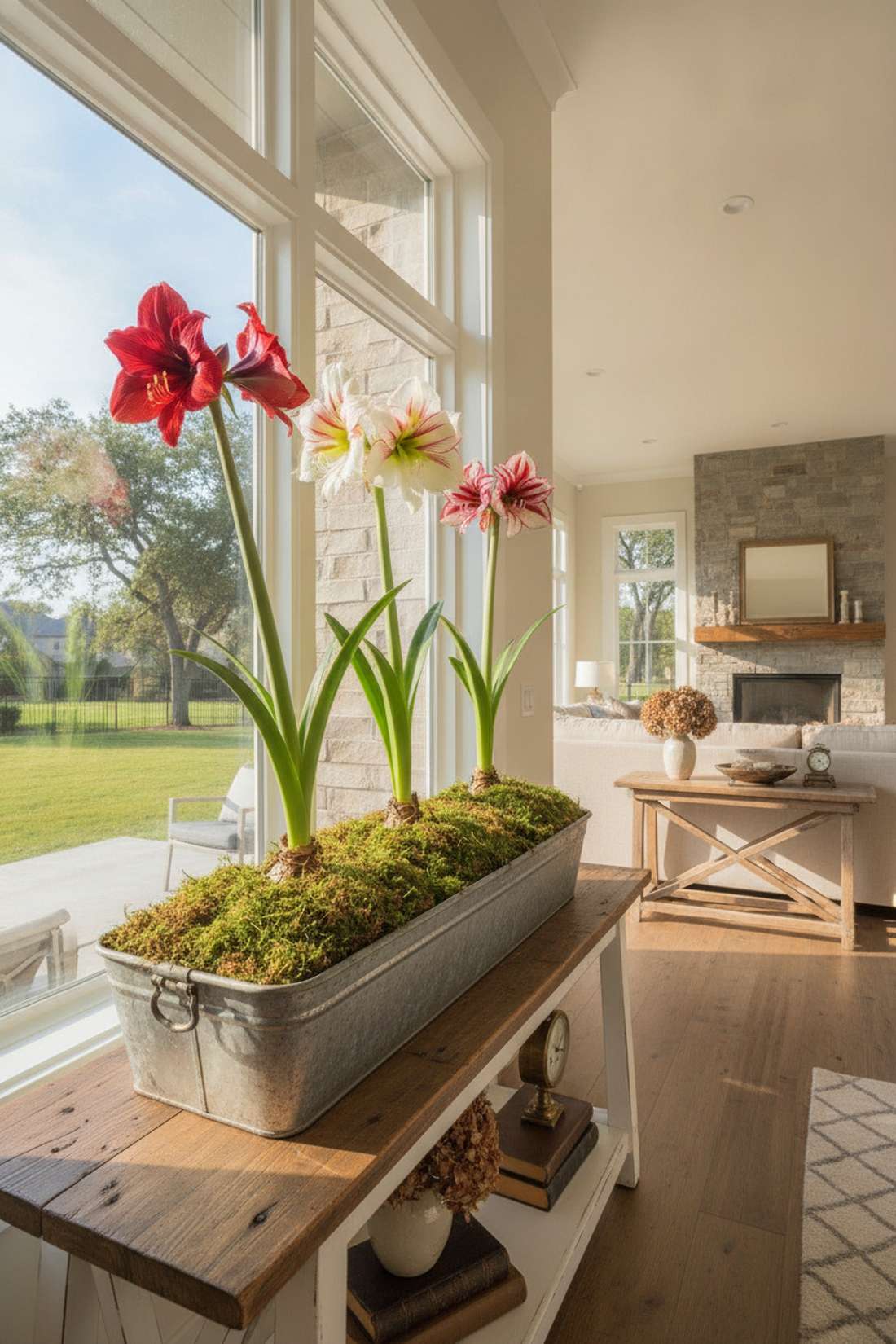amaryllis triple planting