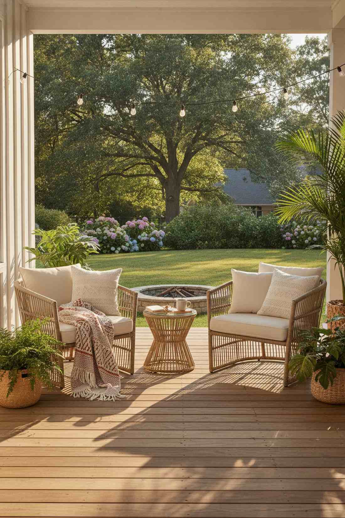barrel chair patio set