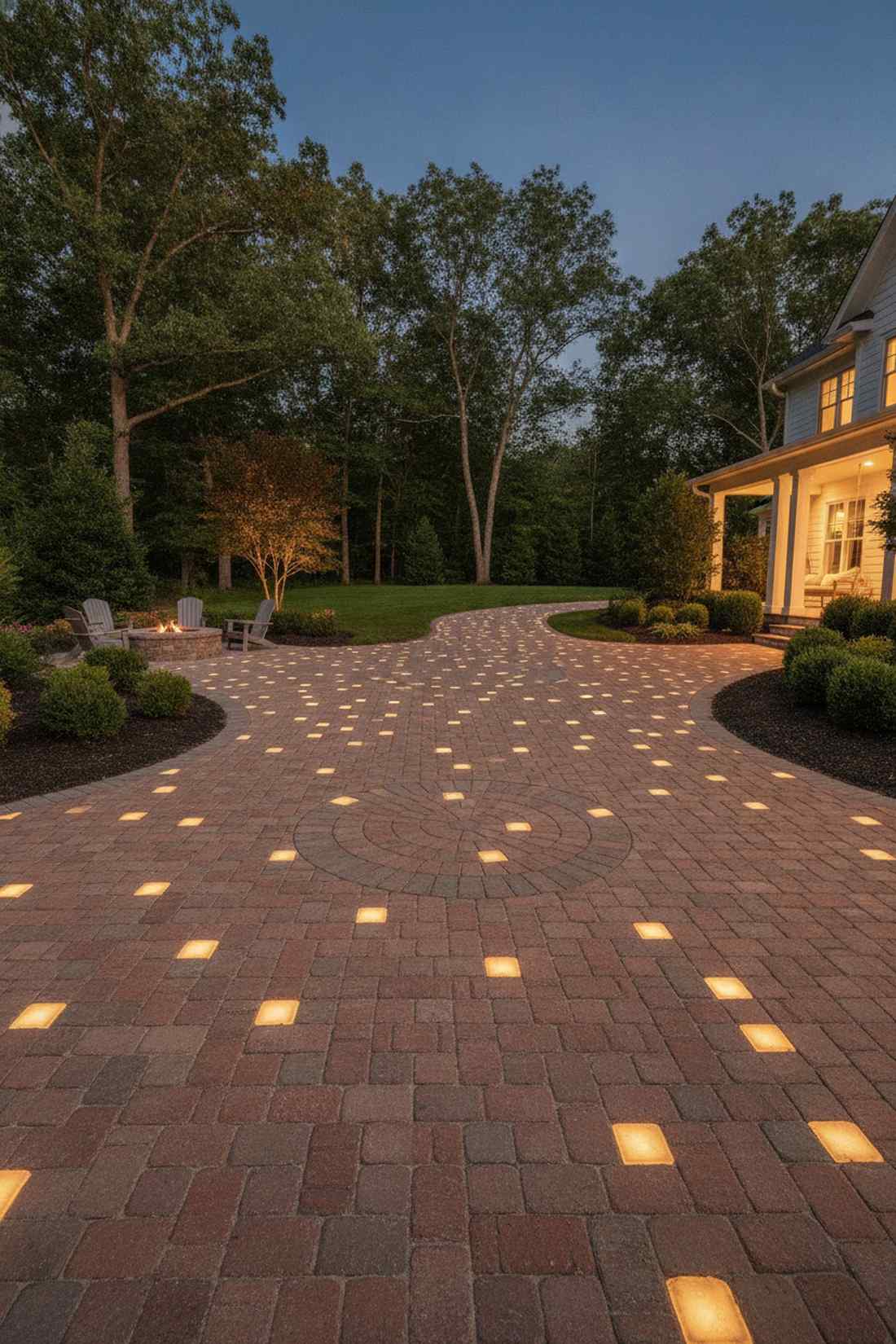 brick paver lights