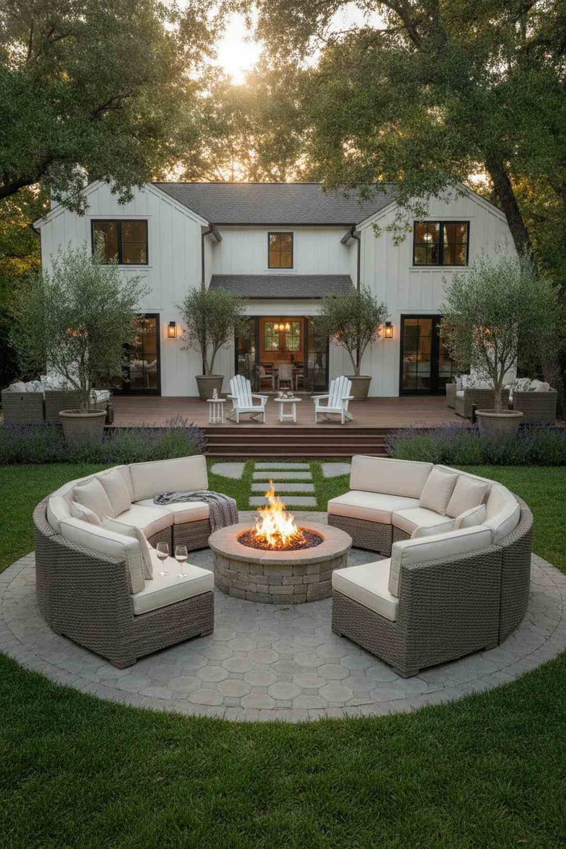 curved modular arc seating