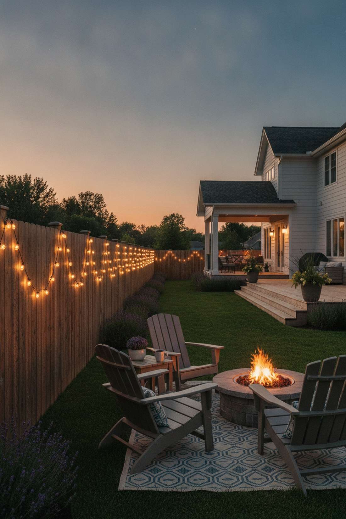fence line draping
