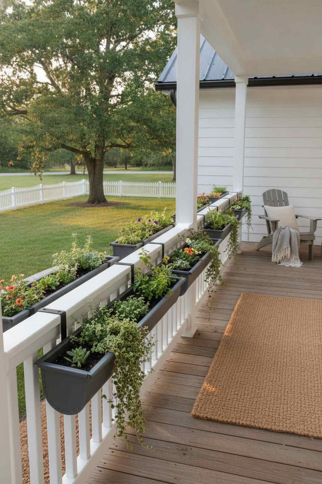 gutter garden strips