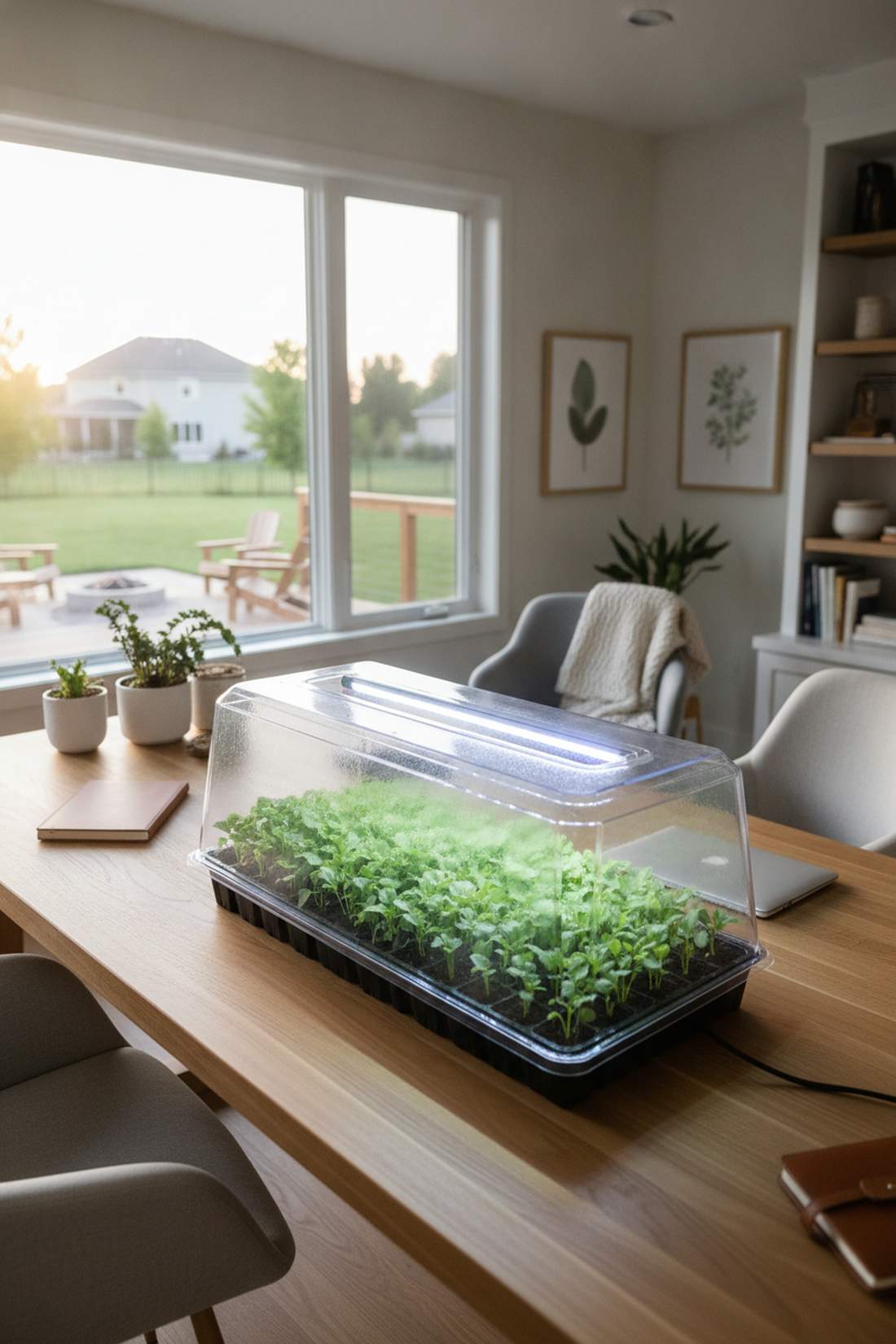 johnny s mini greenhouse kit with t5 light