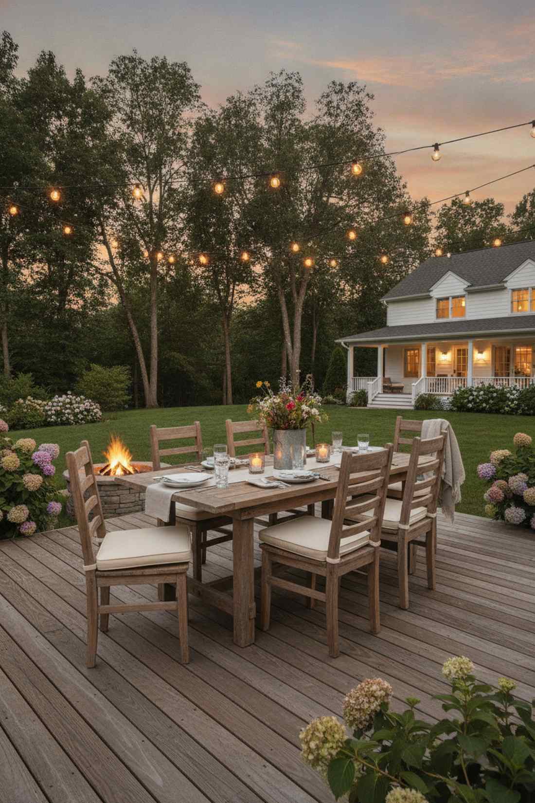 ladderback dining chairs