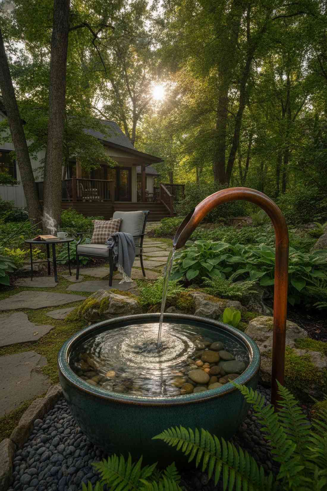 neils bubbler with copper spiller